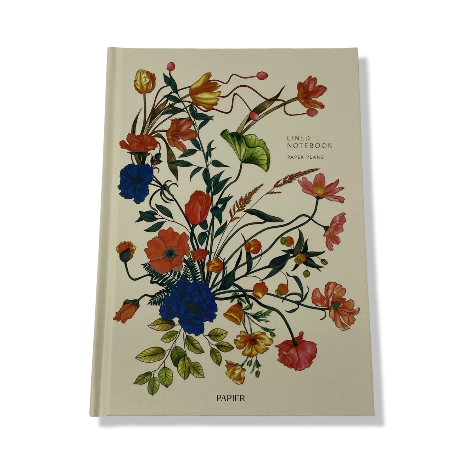 Papier Floral Lined Notebook