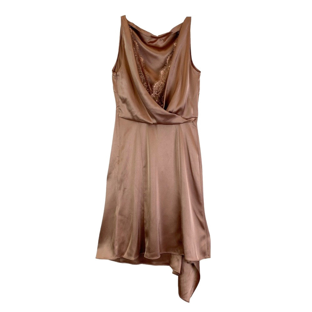 Reiss Serenella Silk Drape Dress-Thumbnail