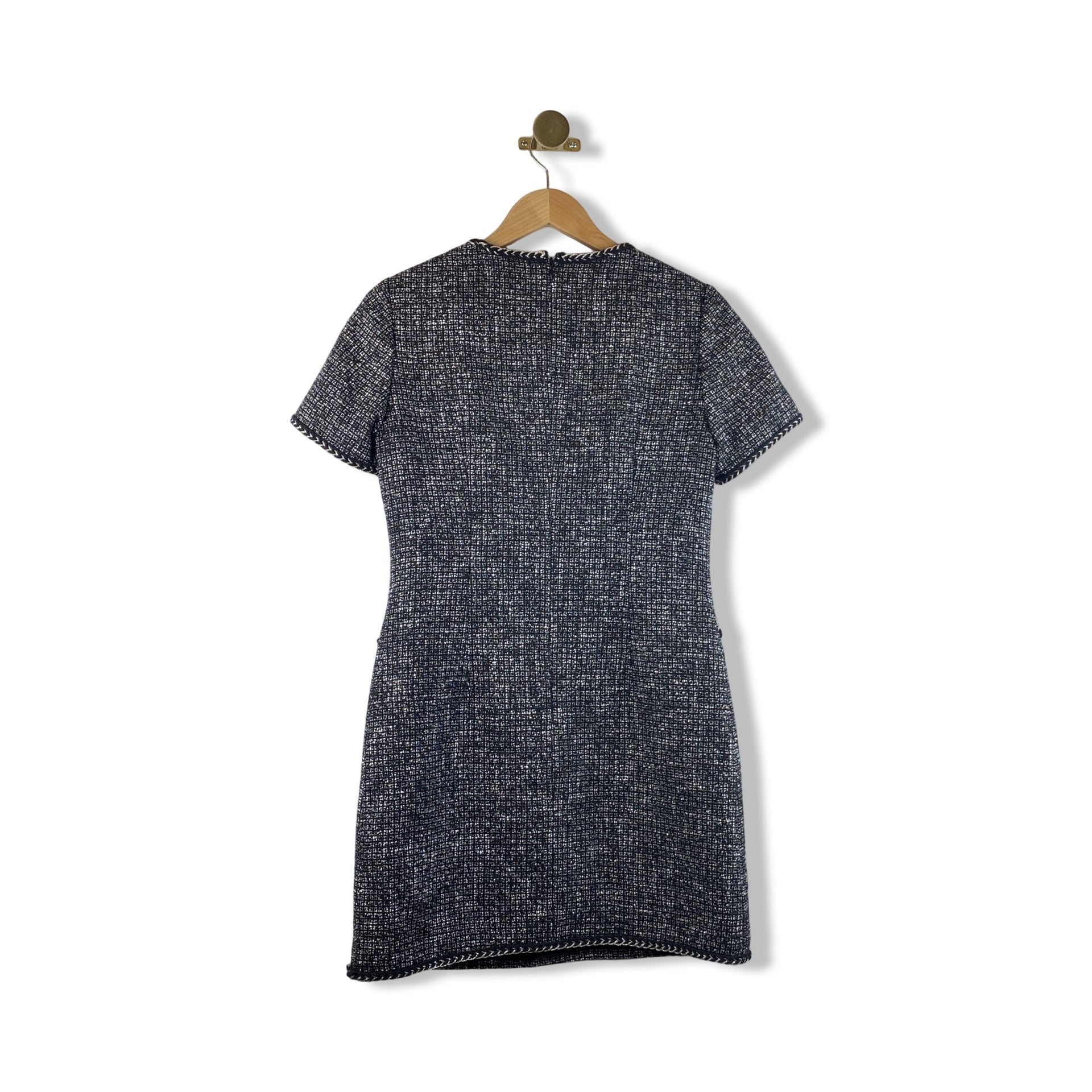 Draper James Metalic Tweed Dress