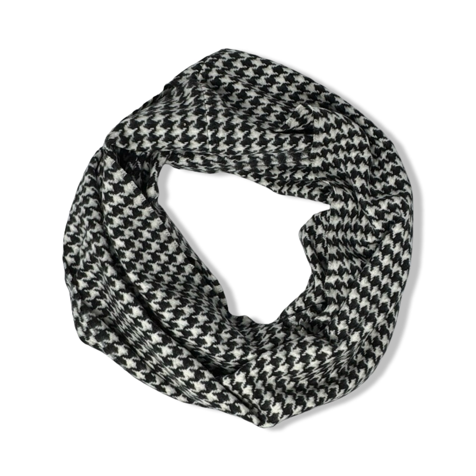 Fraas Cashmink Houndstooth Infinity Scarf