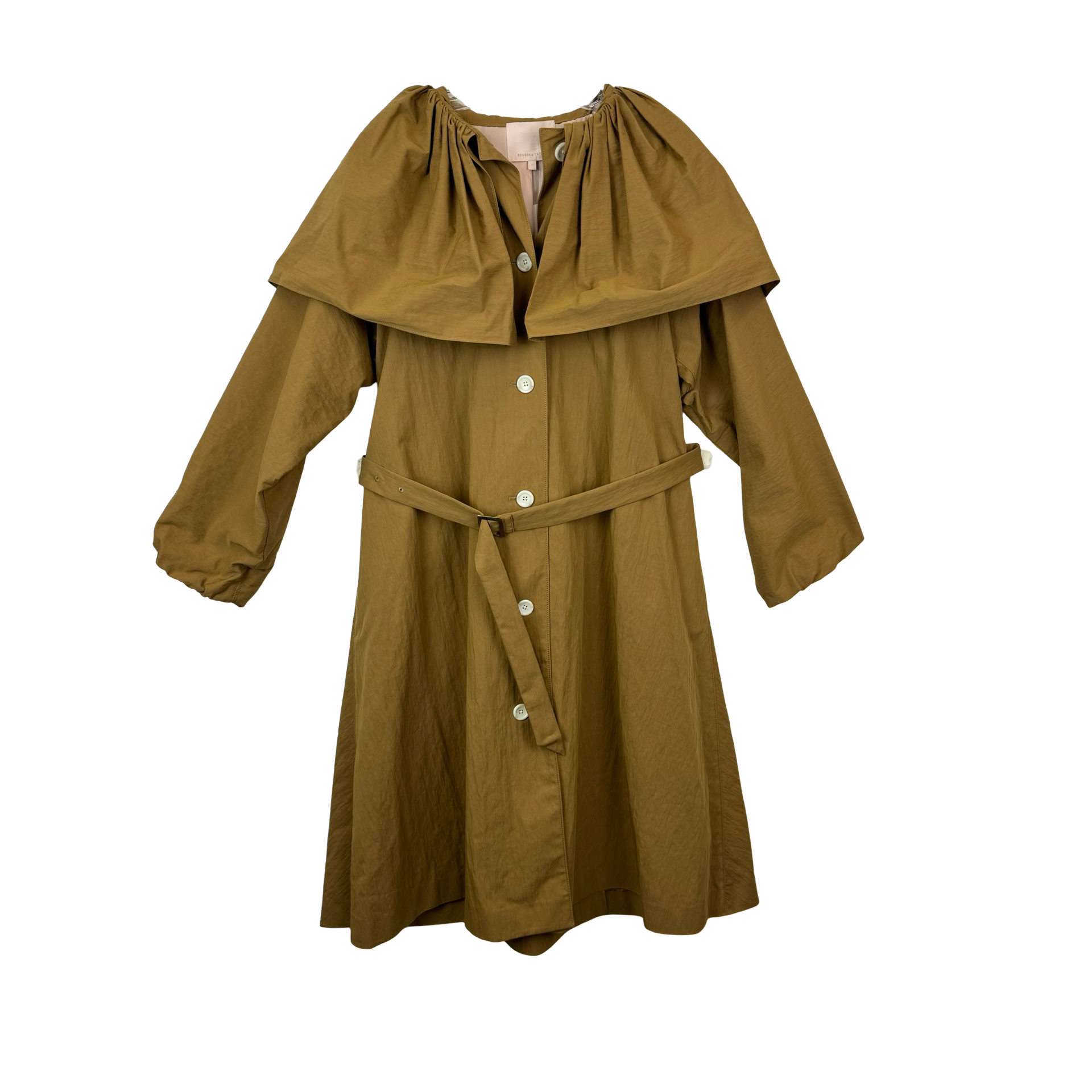 Rebecca Taylor Caped Trench Coat