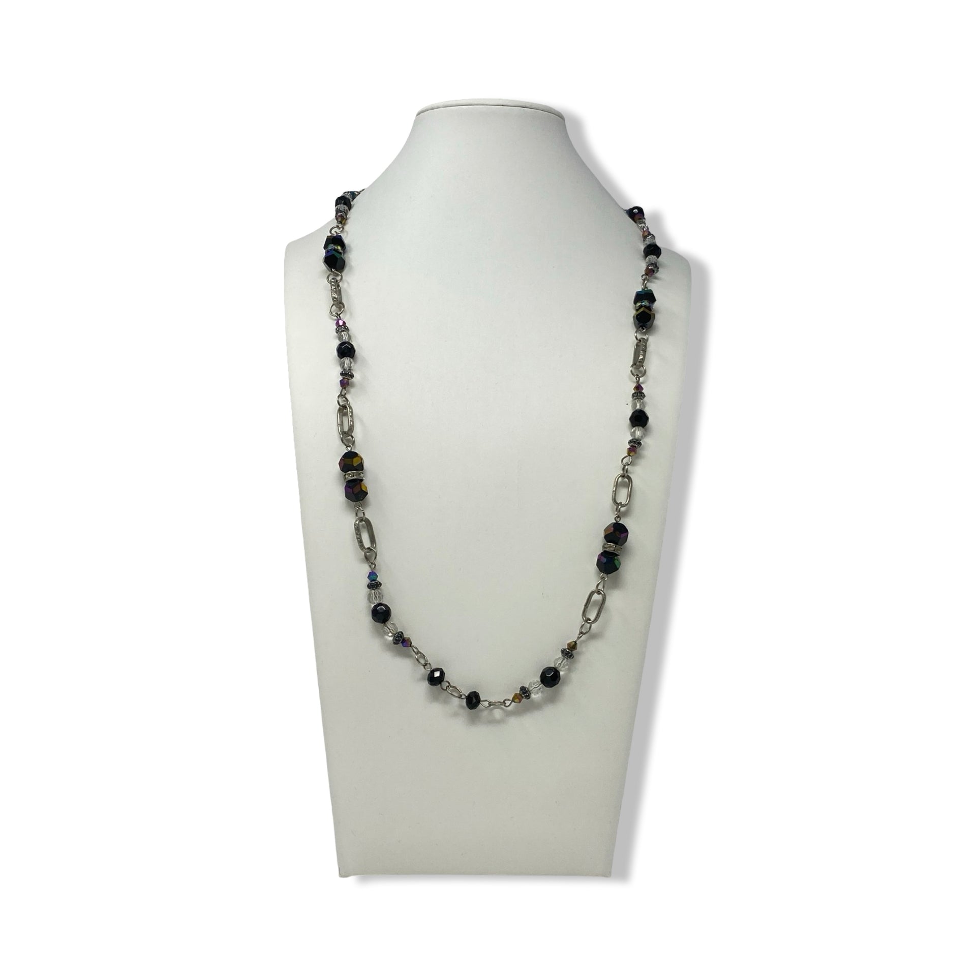 Boojee Beaded Link Chain Necklace
