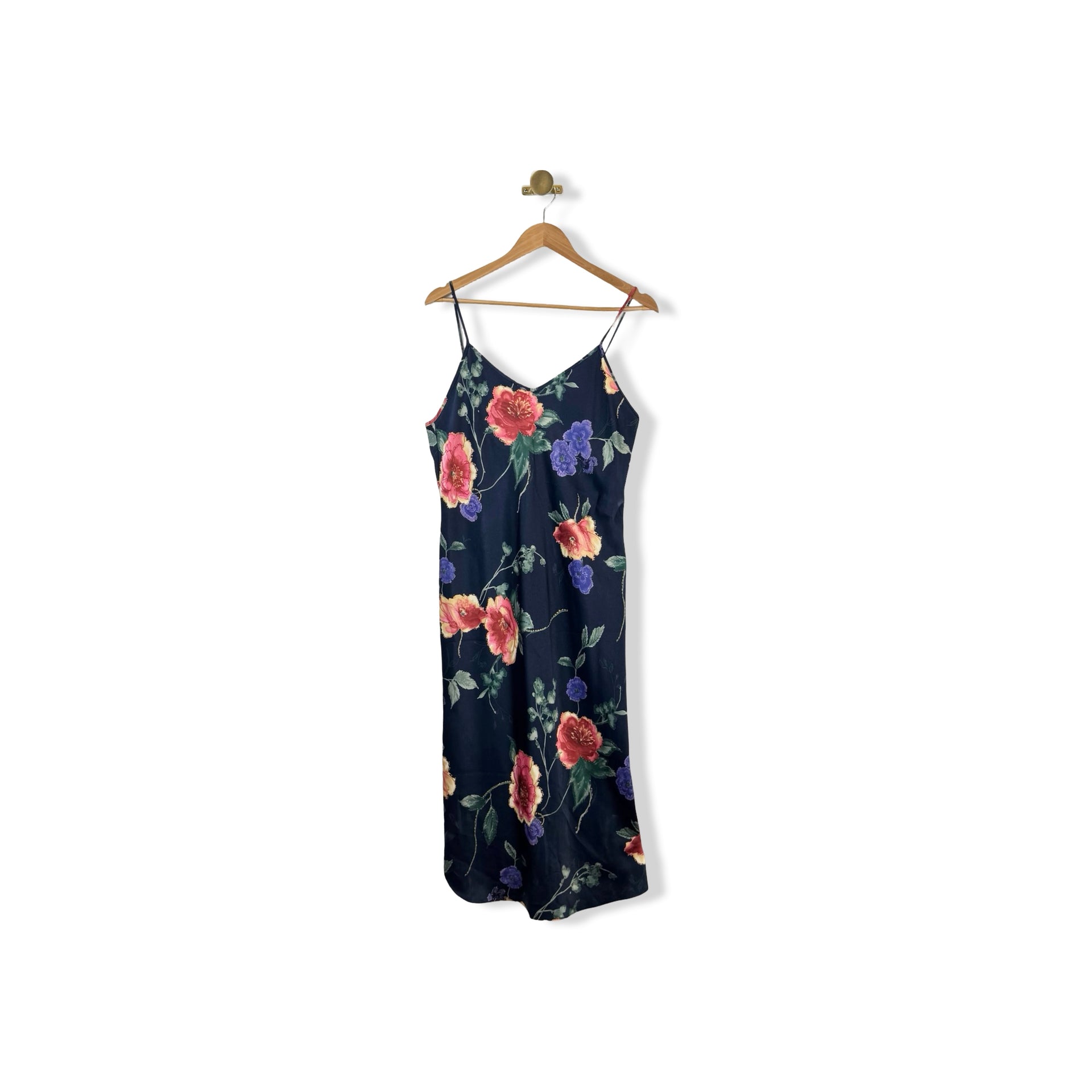 Vintage California Dynasty Floral Maxi Dress