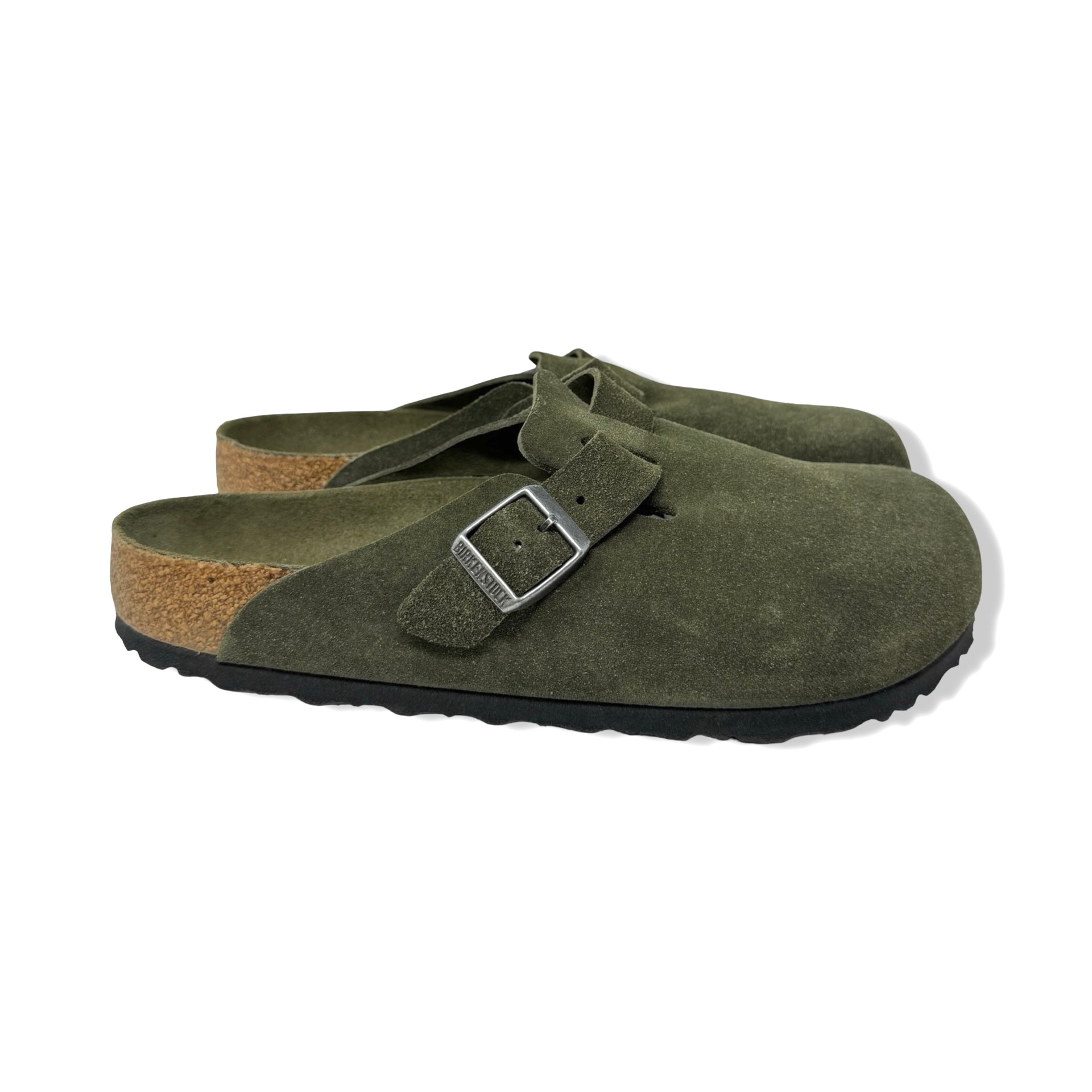 Birkenstock Soft Footbed Suede Boston Clog