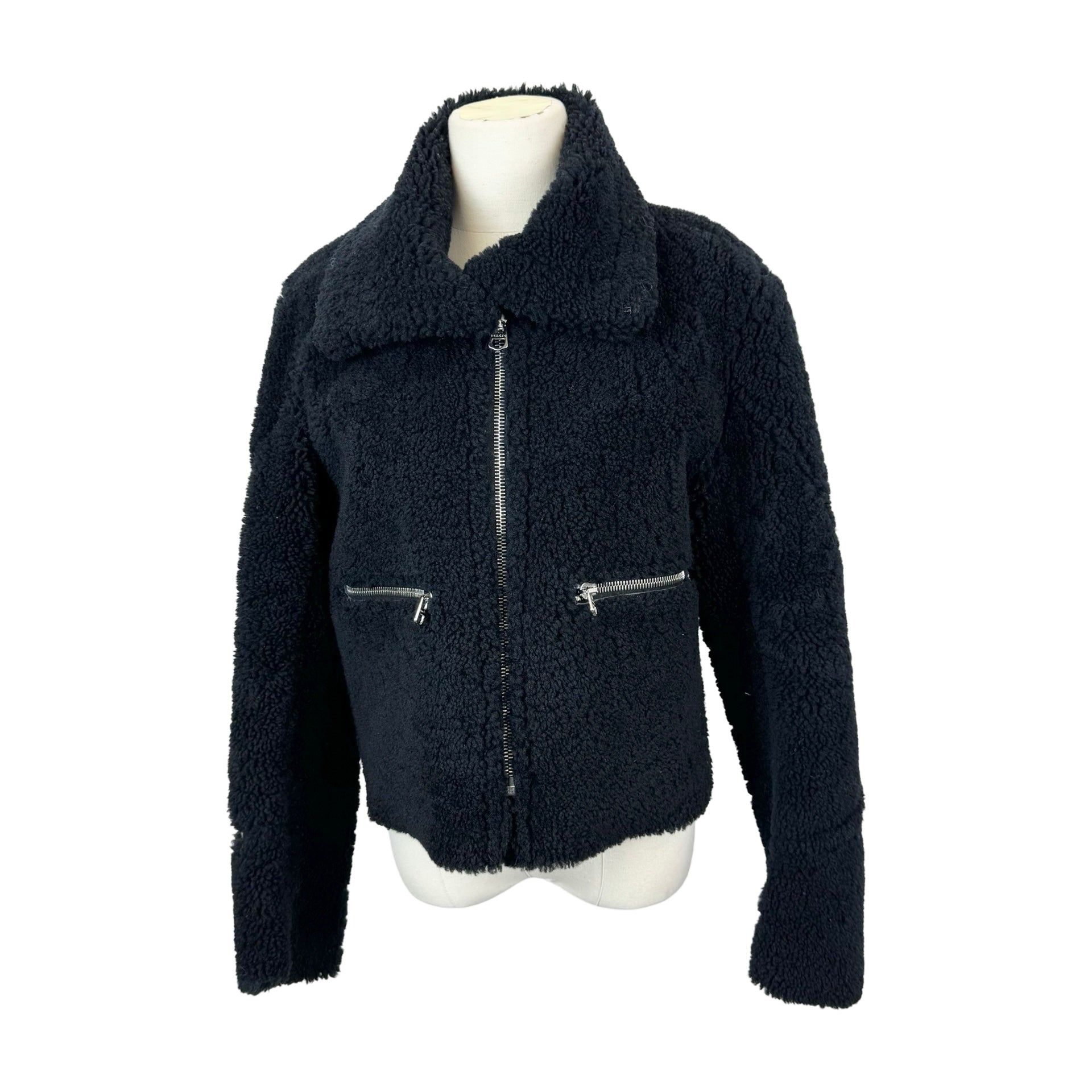 Sandro Shearling Jacket