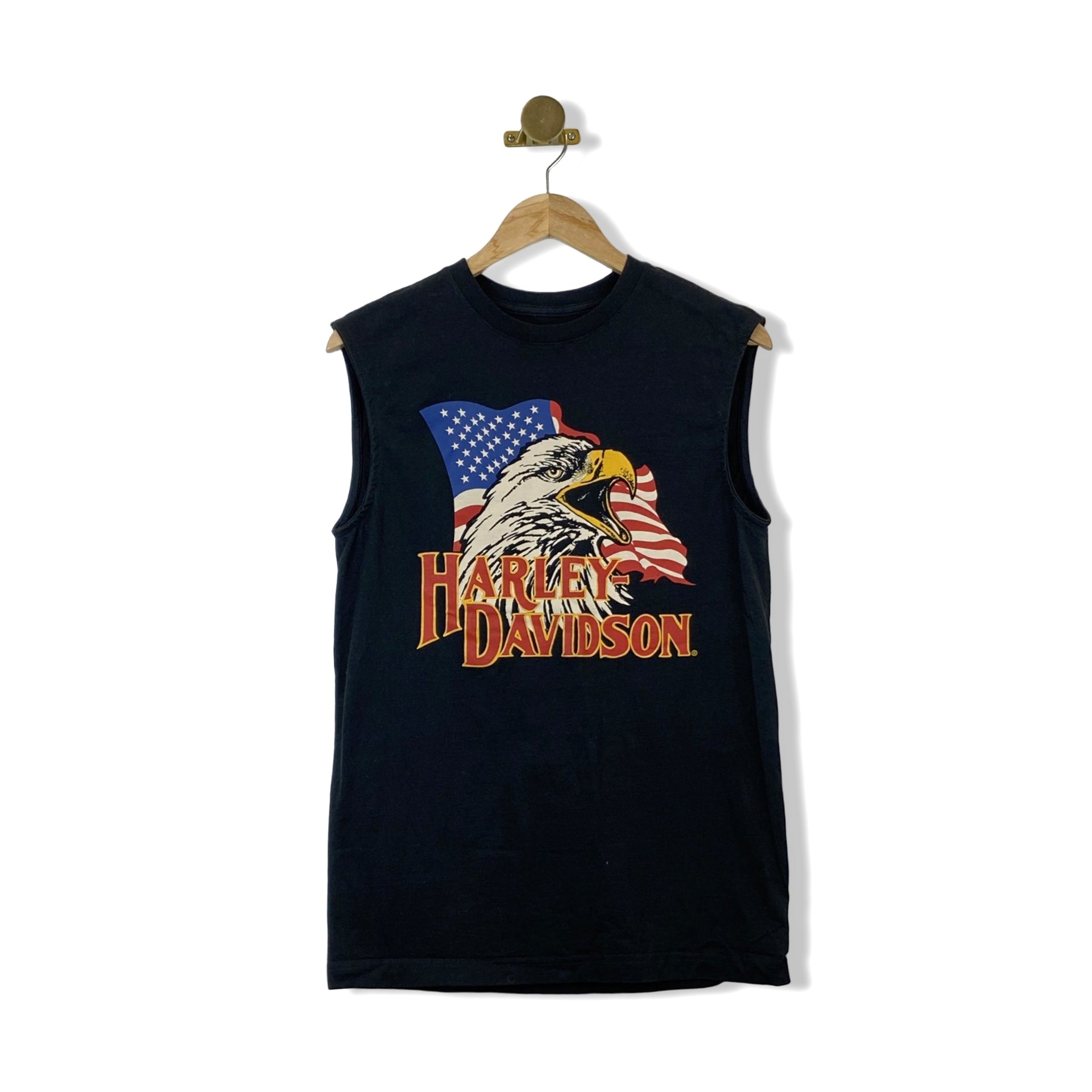 Vintage Harley Davidson Eagle Muscle Tee