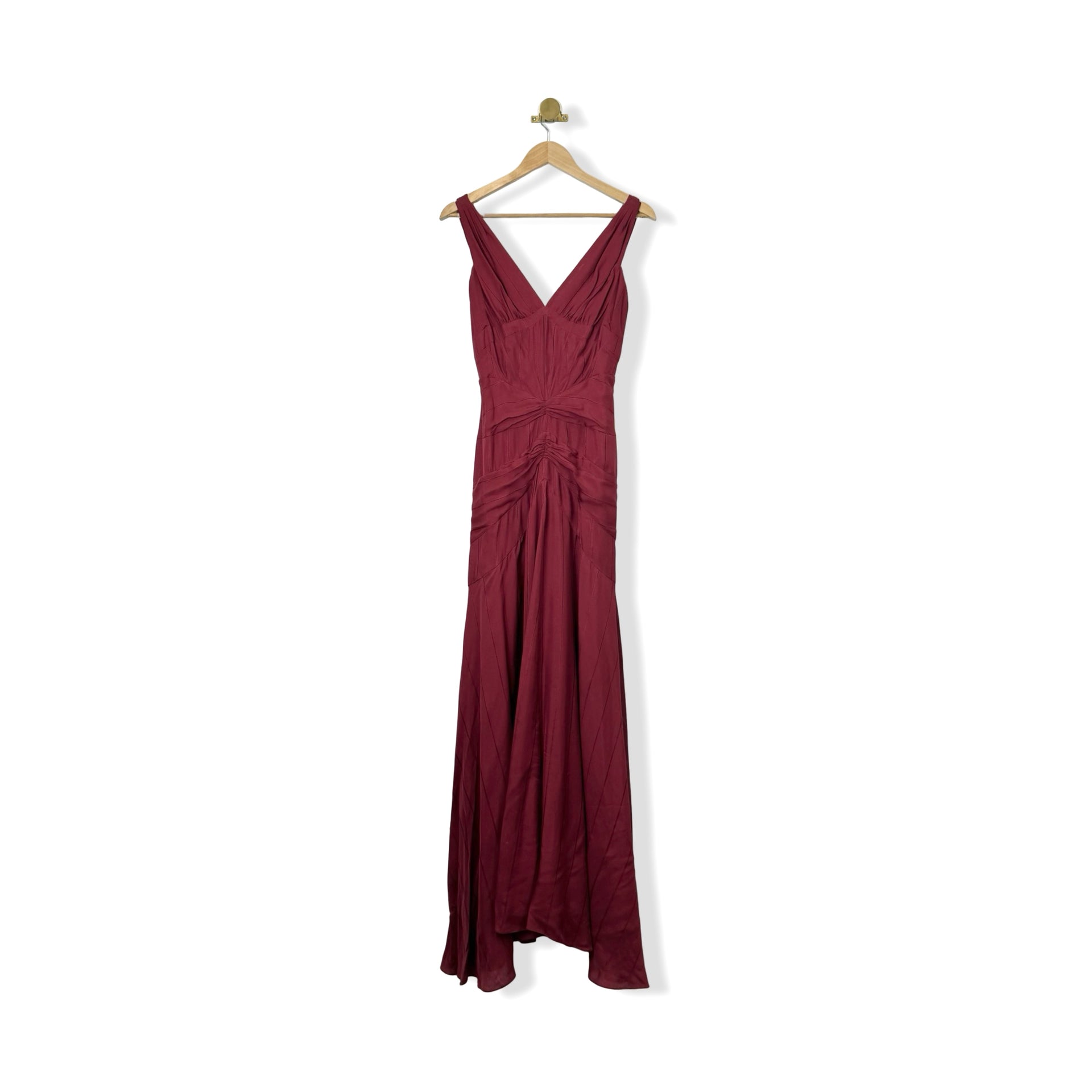 Zac Posen Silk Maxi Dress