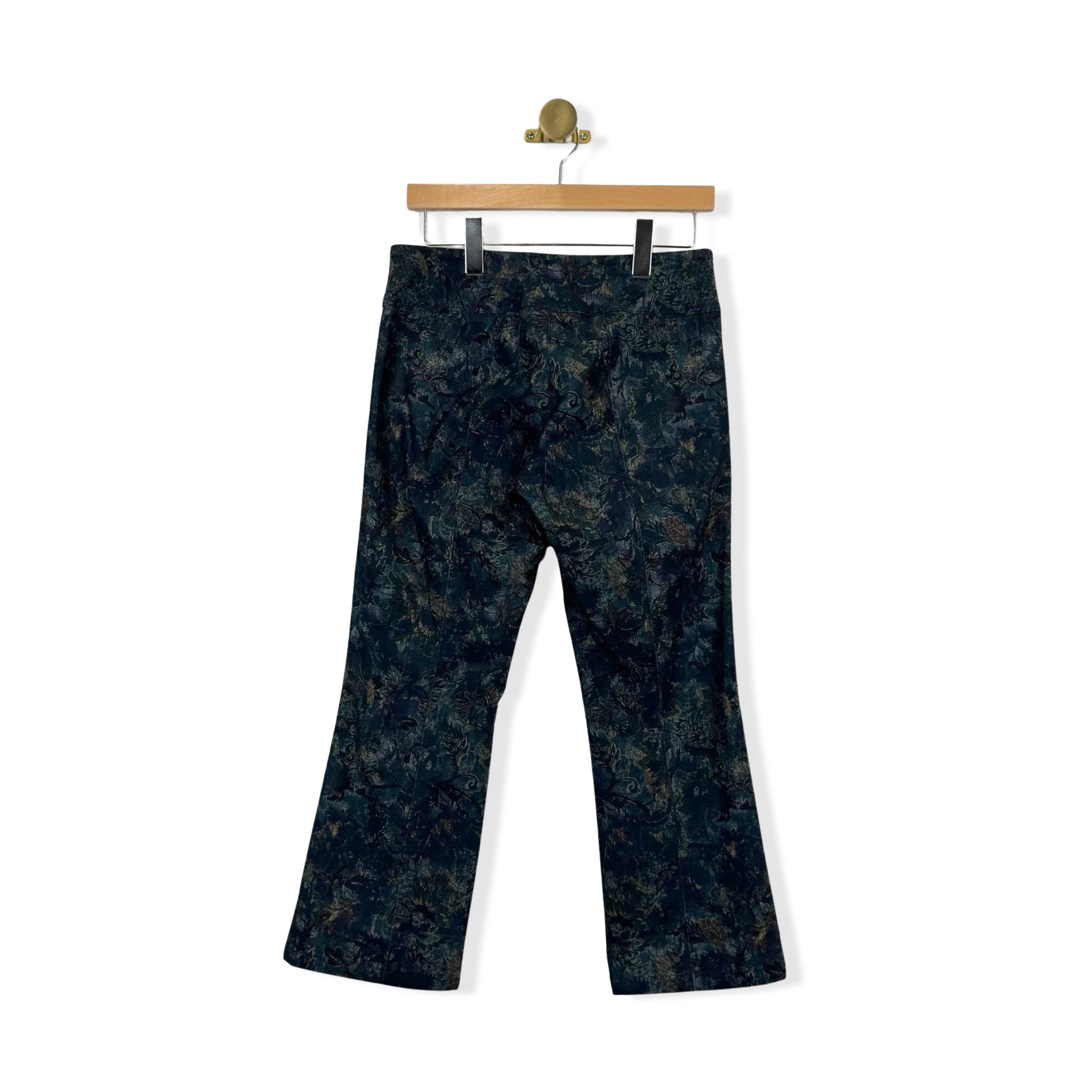 Elliott Lauren Floral Pull On Cropped Pant