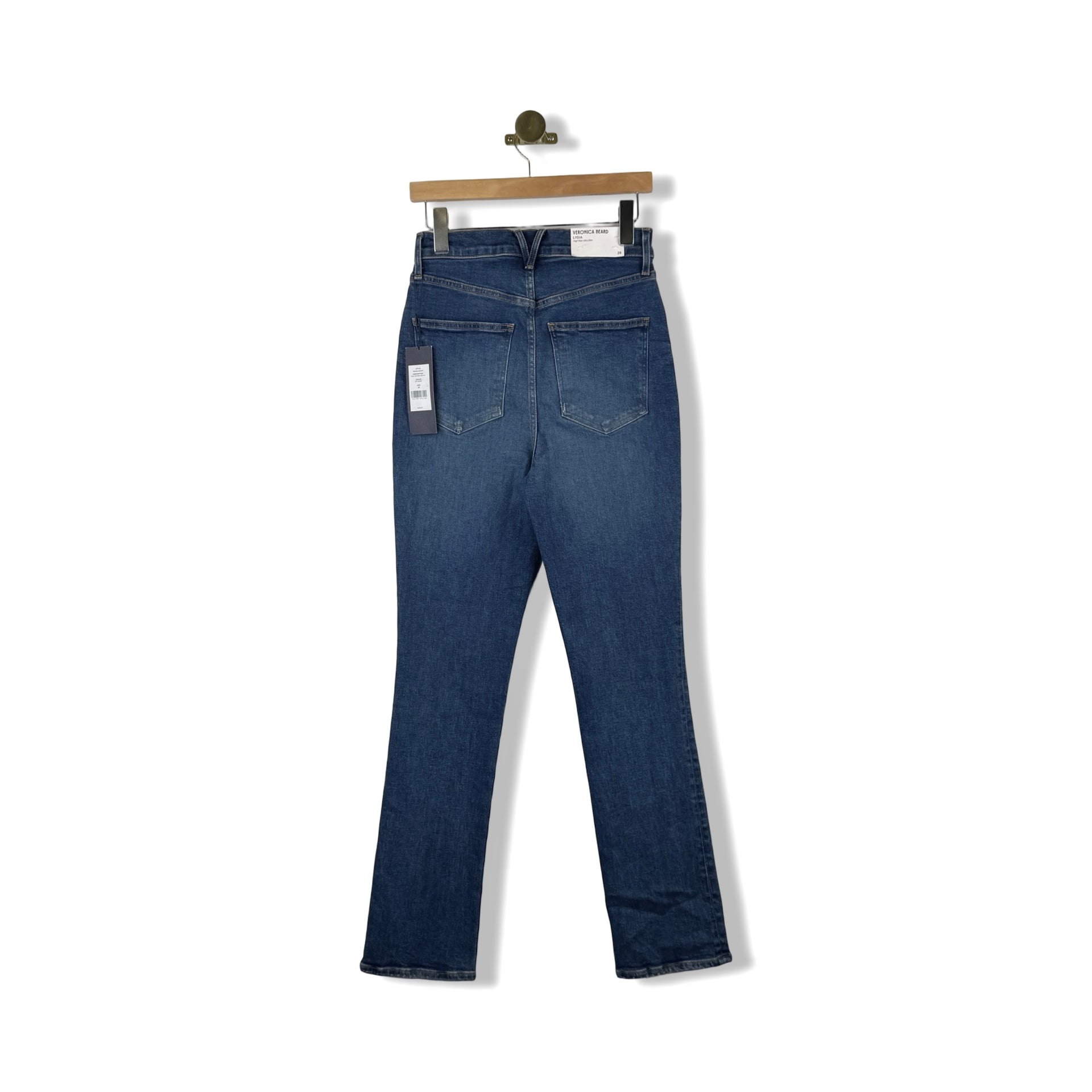 Veronica Beard Lydia High Rise Ultra Slim Jeans