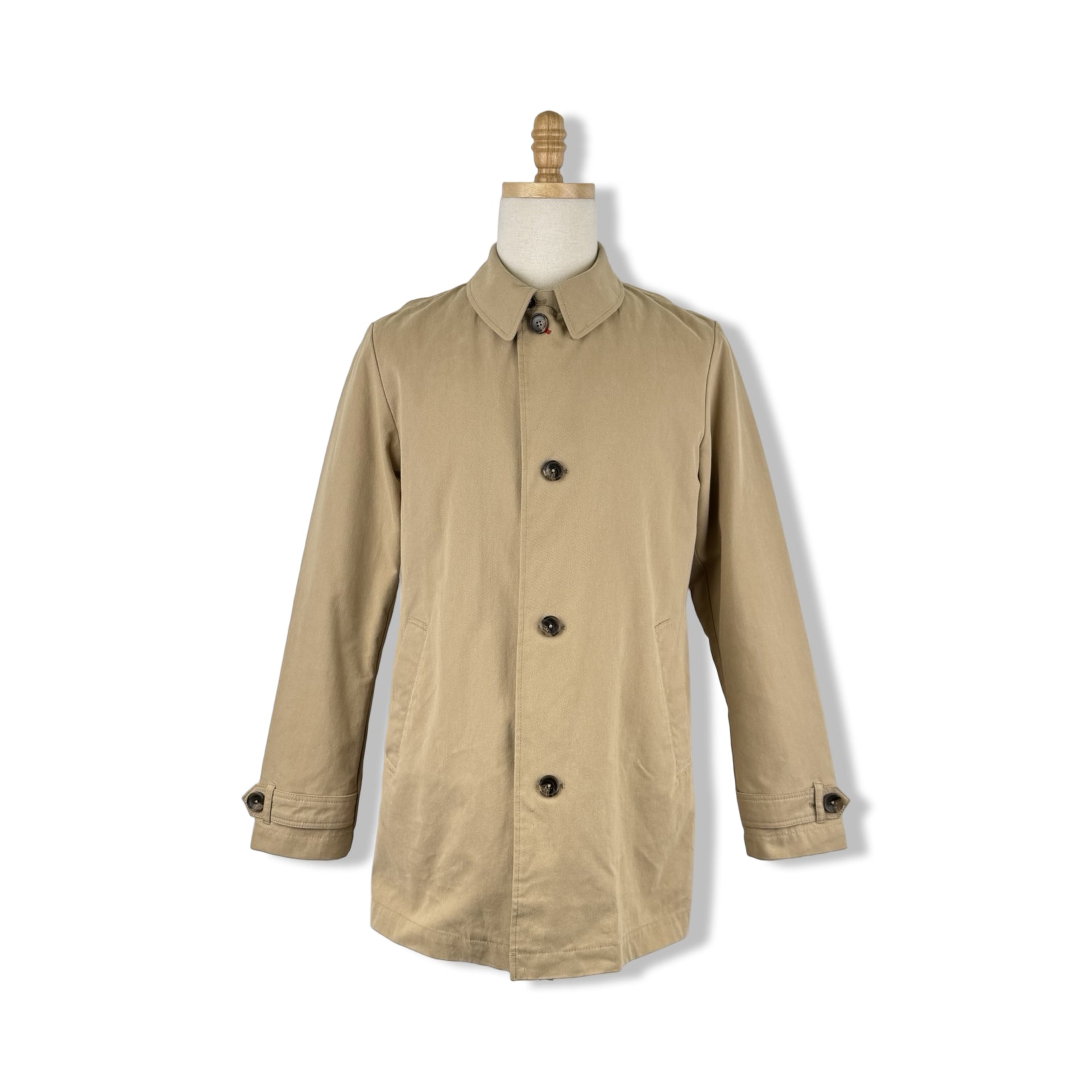Brooks Brothers Red Fleece Short Trench