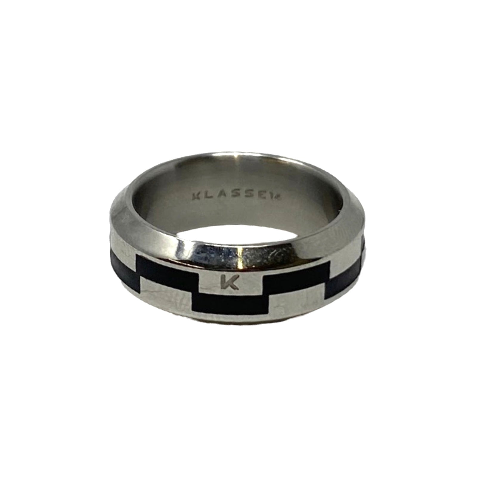 Klasse14 Silver Duality Grinder Ring