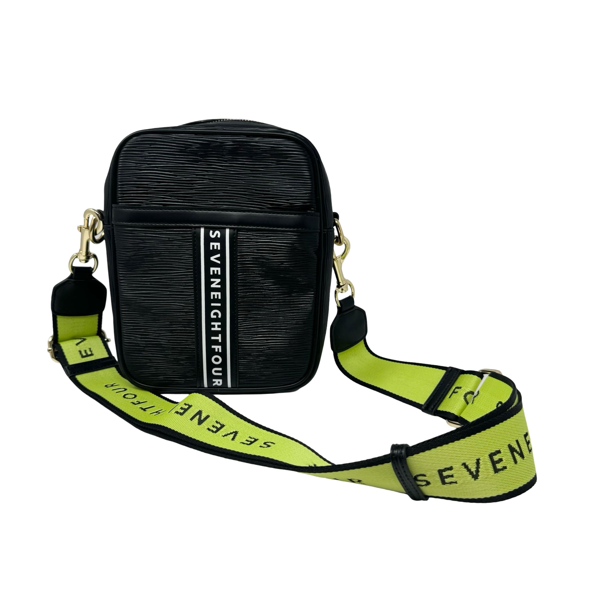 Seven Eight Four East Side Green Strap Crossbody Bag