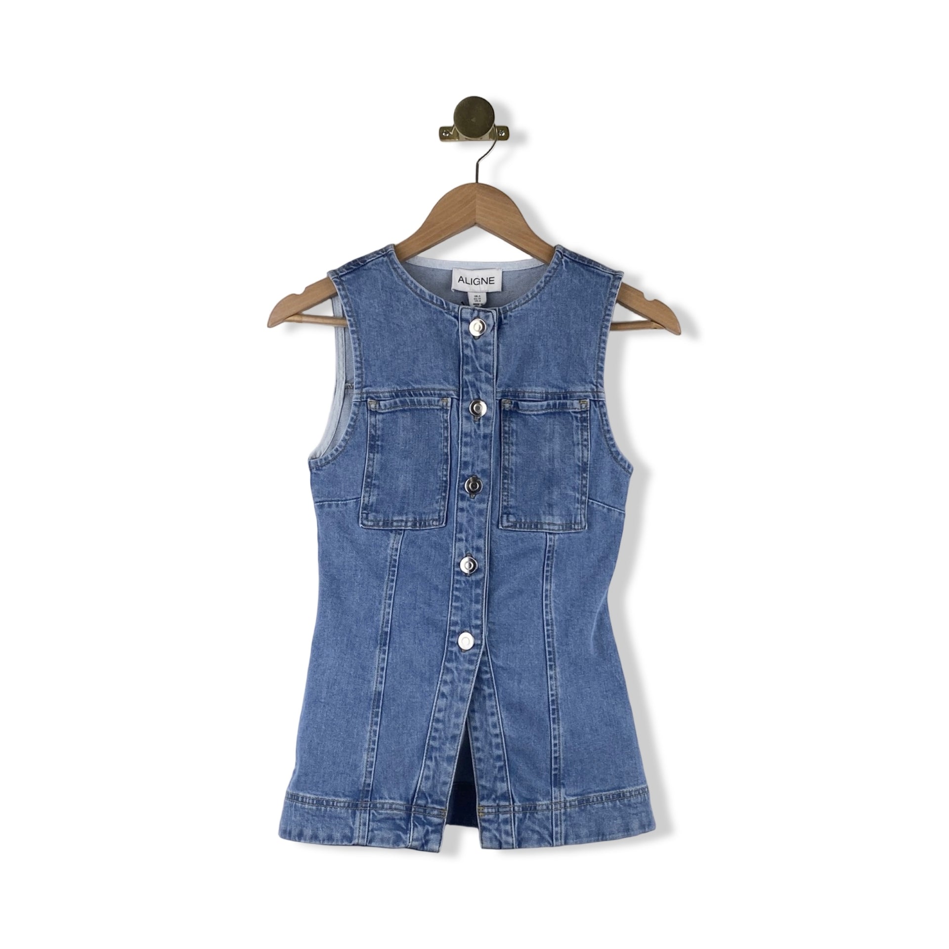 ALIGNE Duke Denim Waistcoat