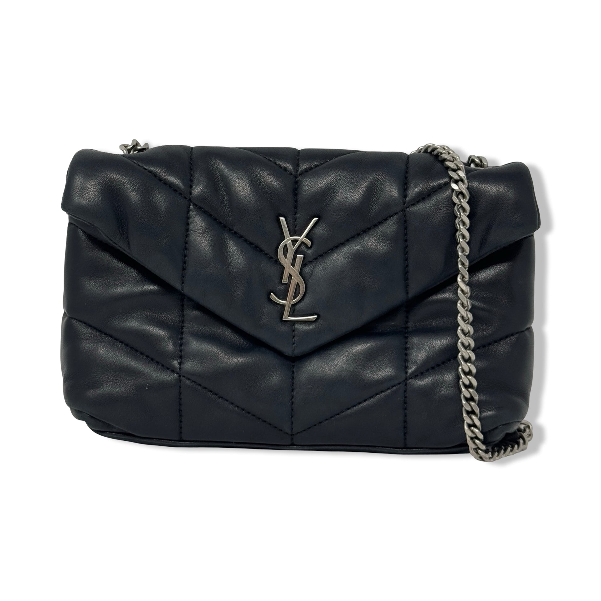 Saint Laurent Toy Loulou Puffer Shoulder Bag