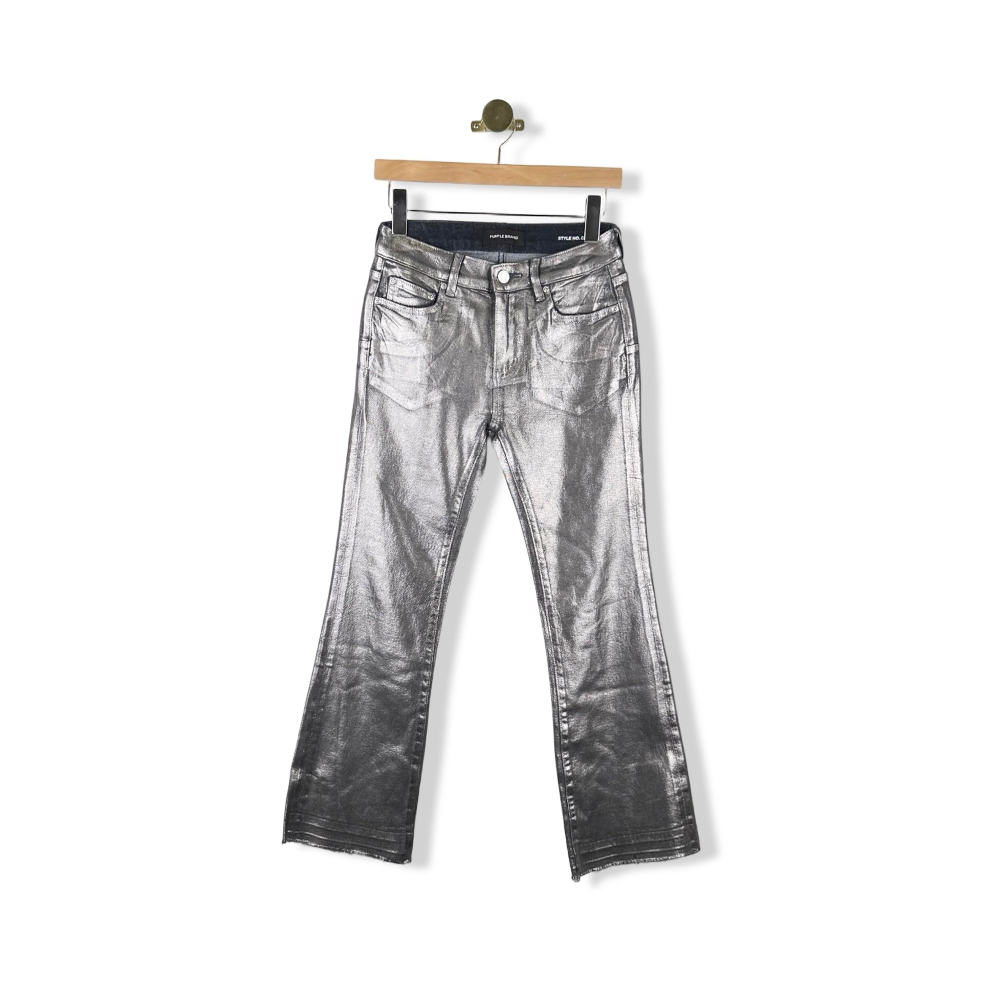 Purple Brand Metallic Jeans