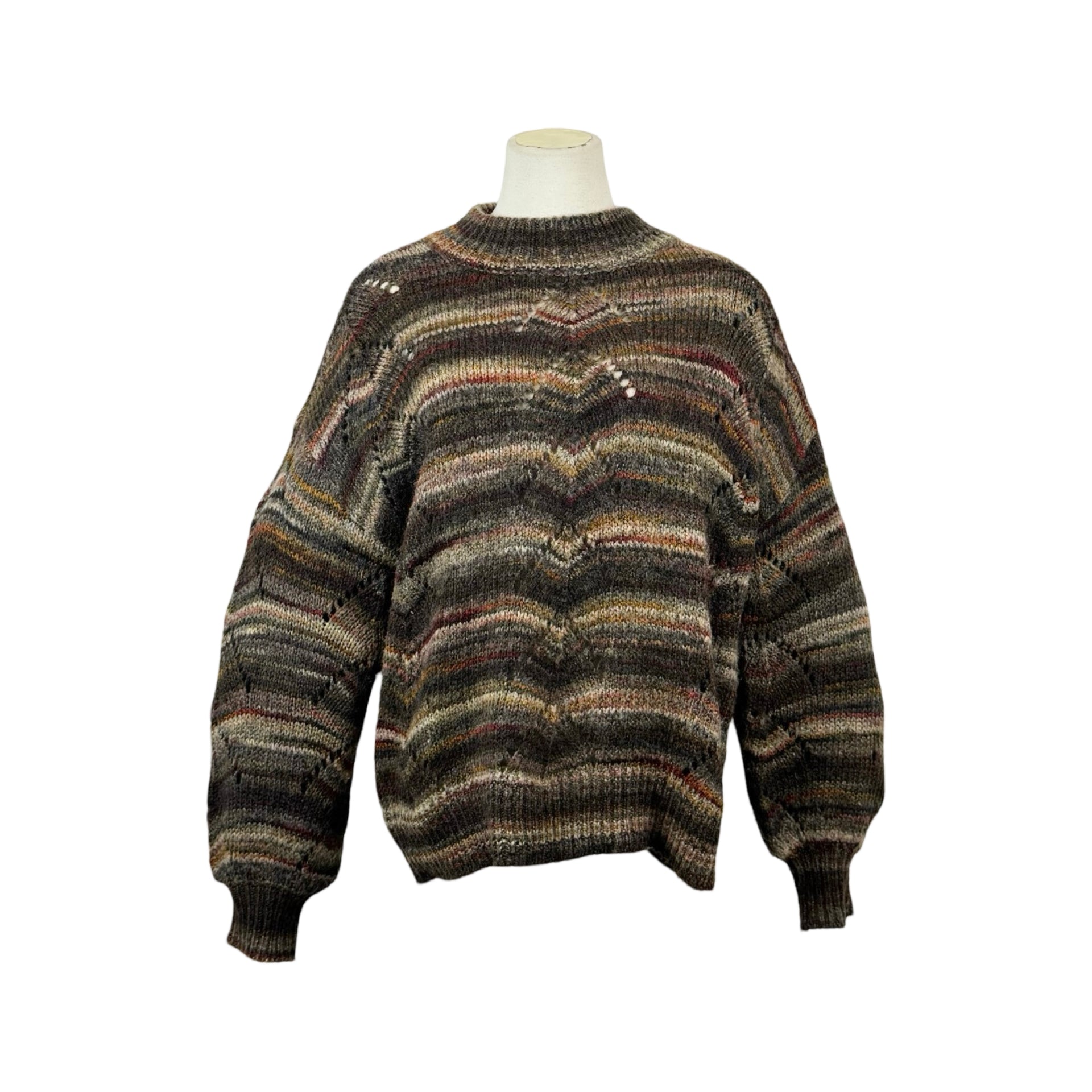 RD Style Mixed Stripe Pullover