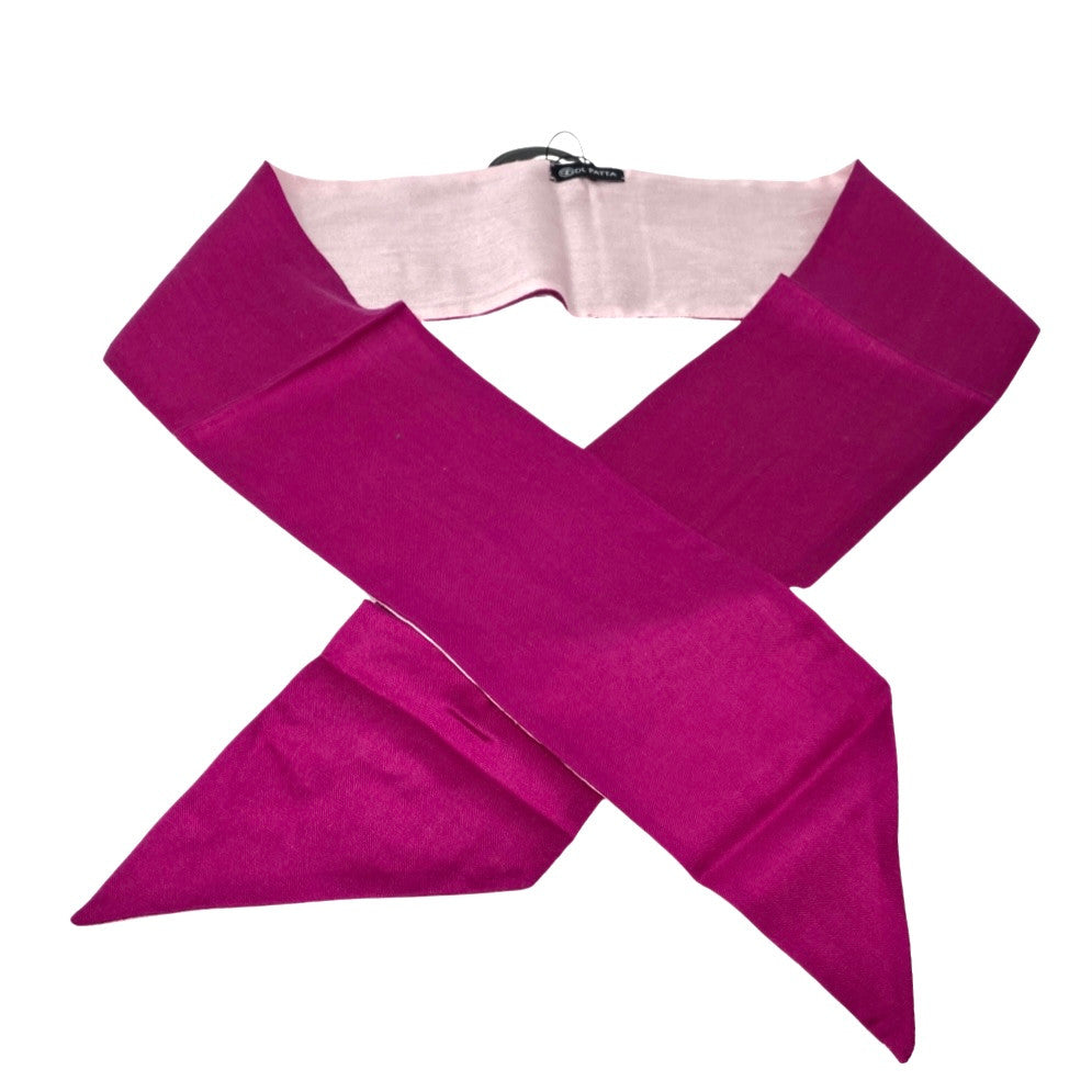 Dupatta Designs Razzle Dazzle Double Sided Silk Scarf-pink