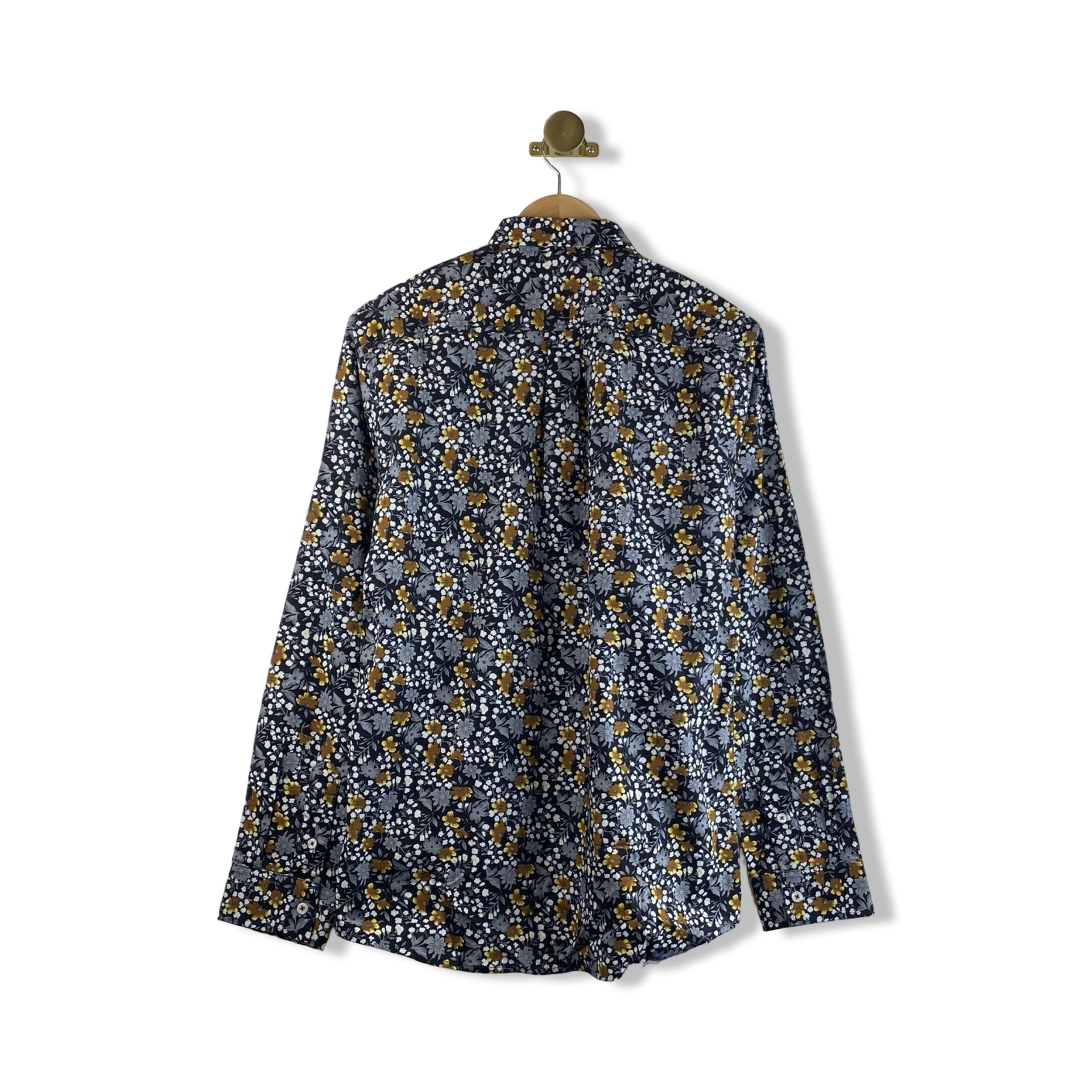Impatient Wolves Floral Button Down