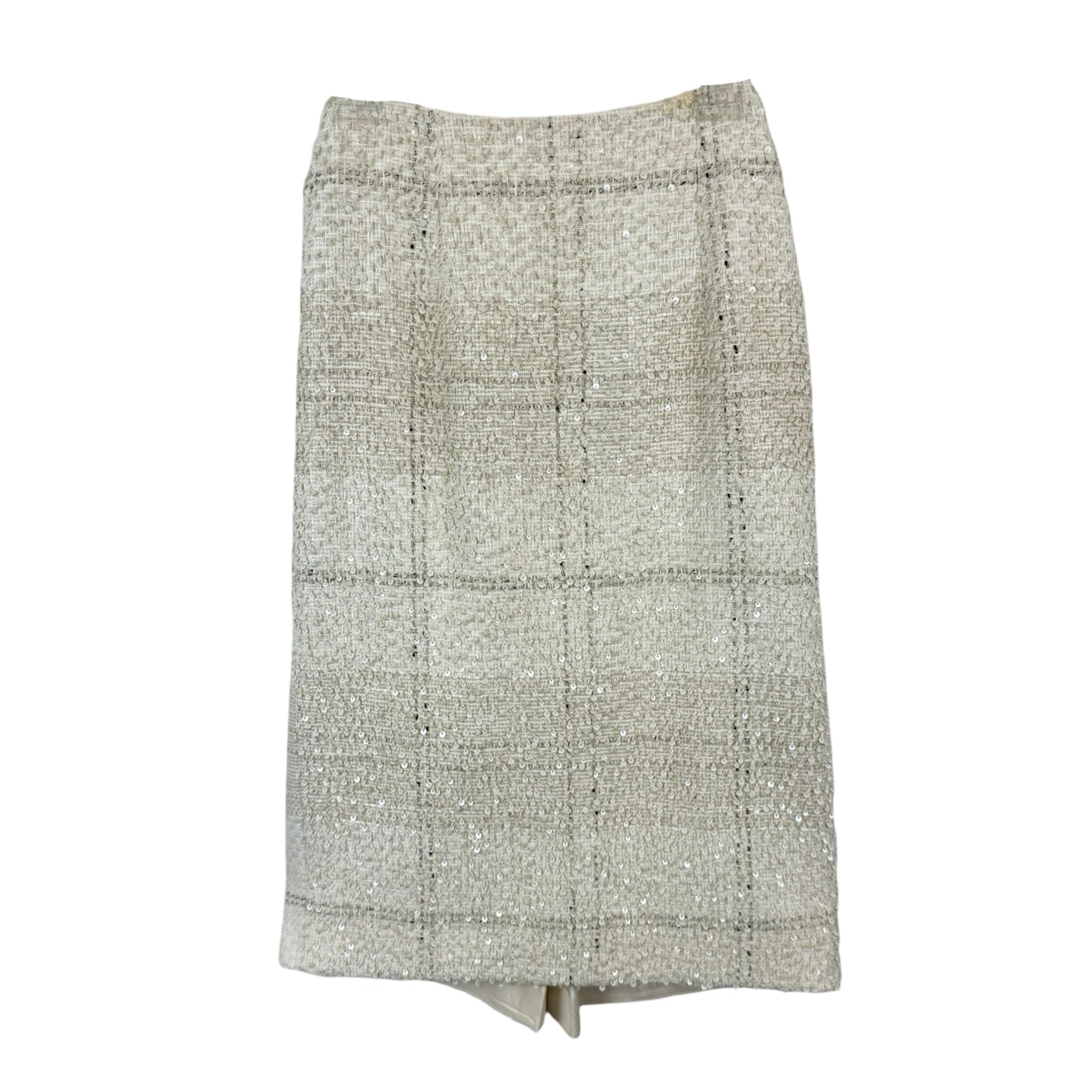 Rachel Roy Sequined Twill Skirt