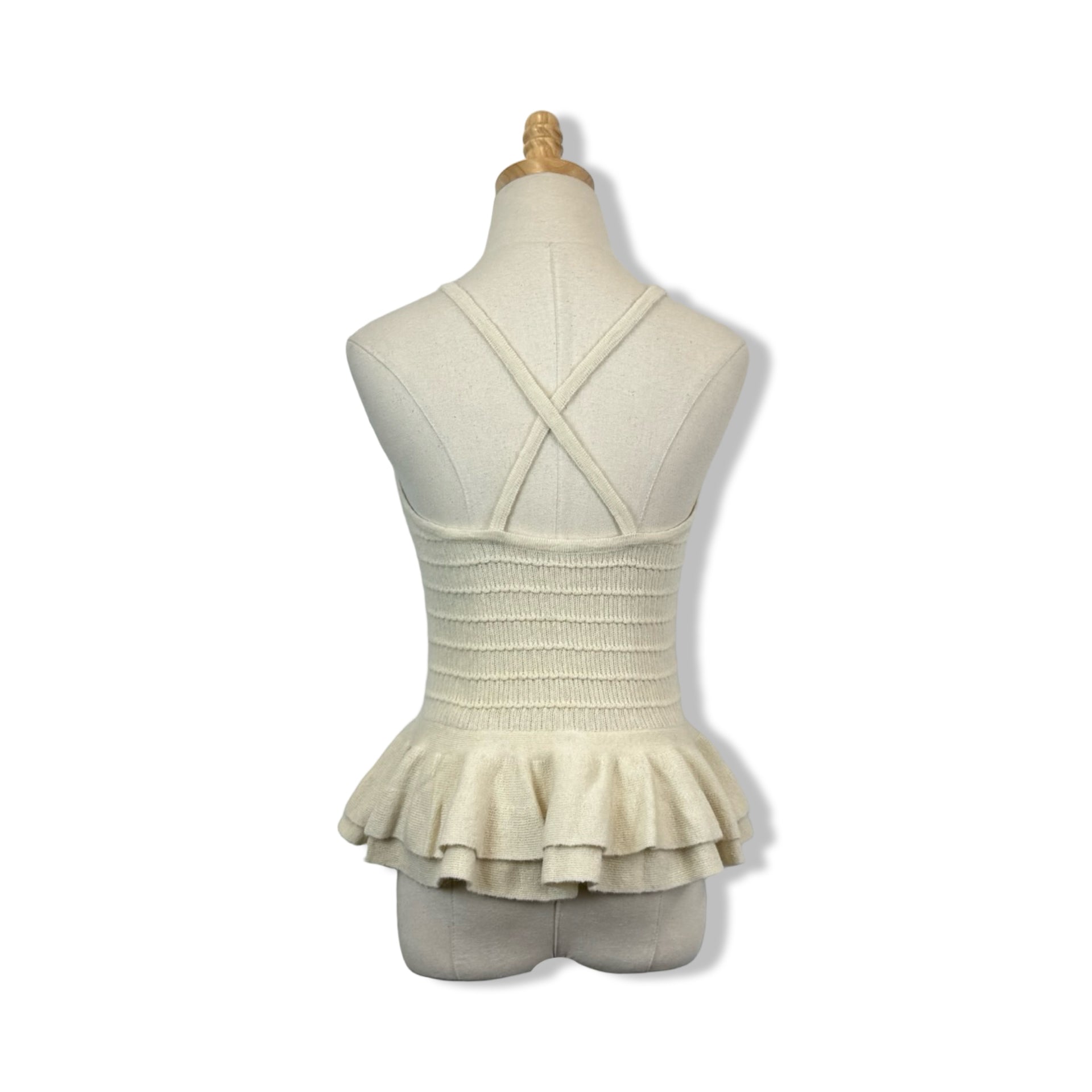 Rachel Comey Knit Peplum Top