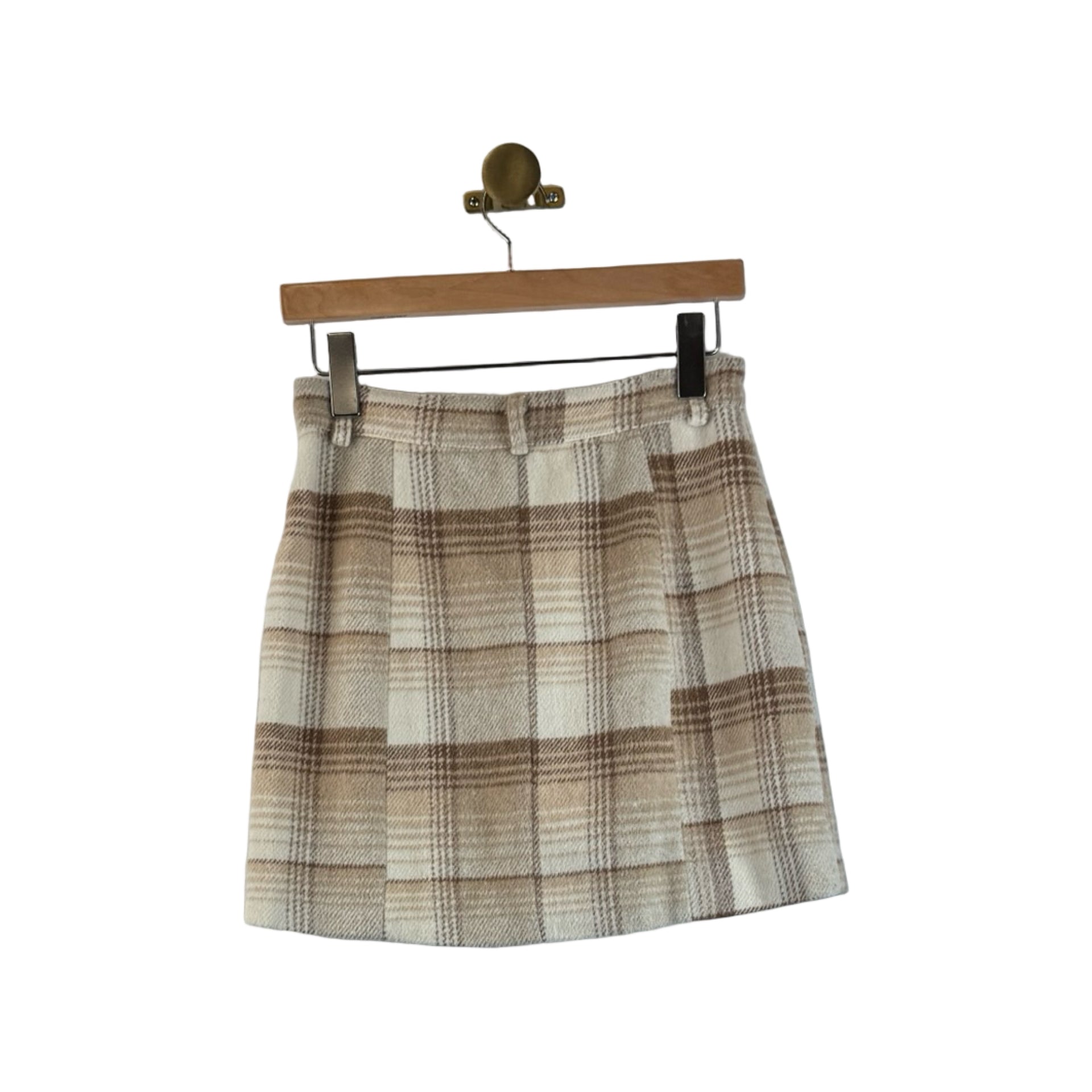 Emory Park Plaid Mini Skirt