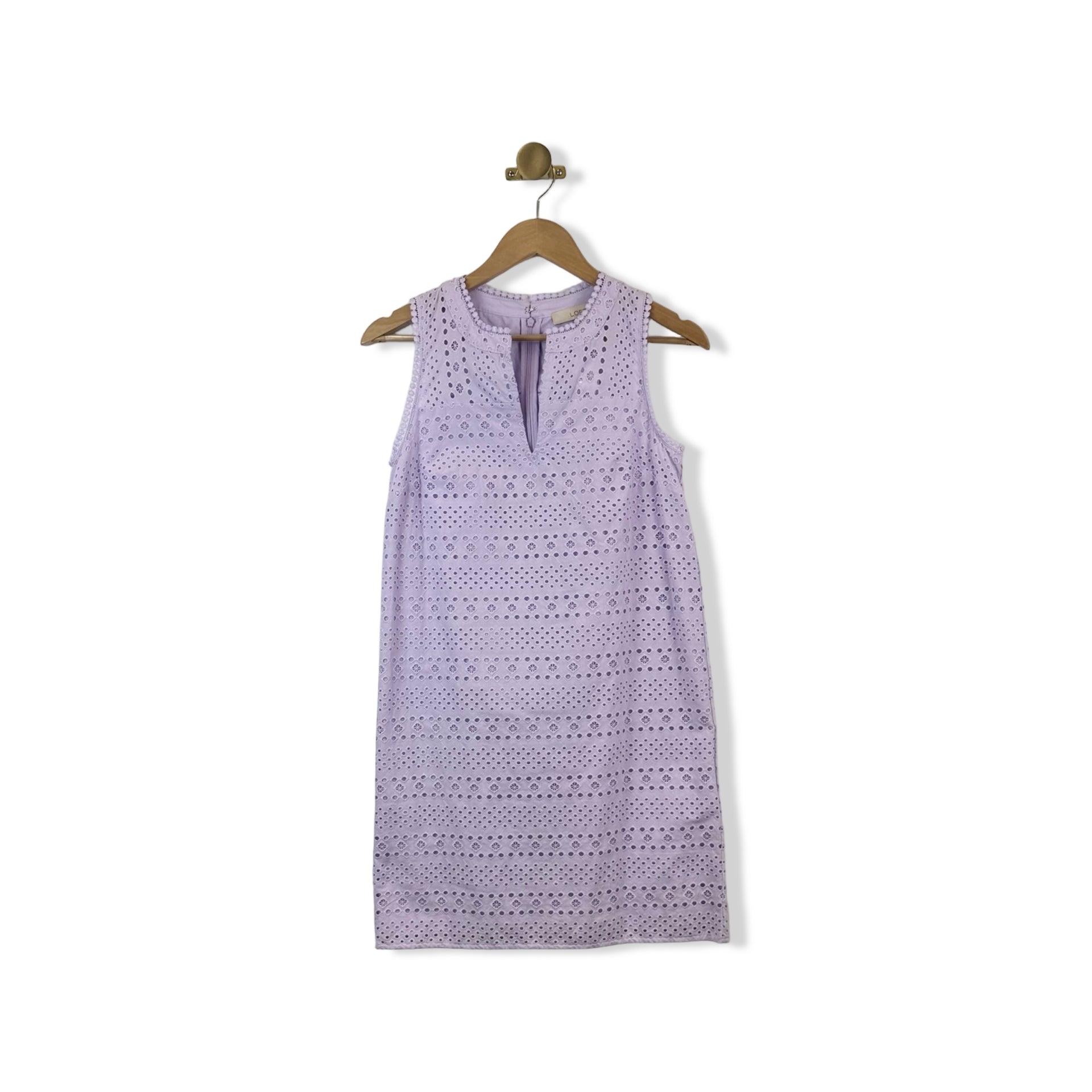 Loft Eyelet Shift Dress