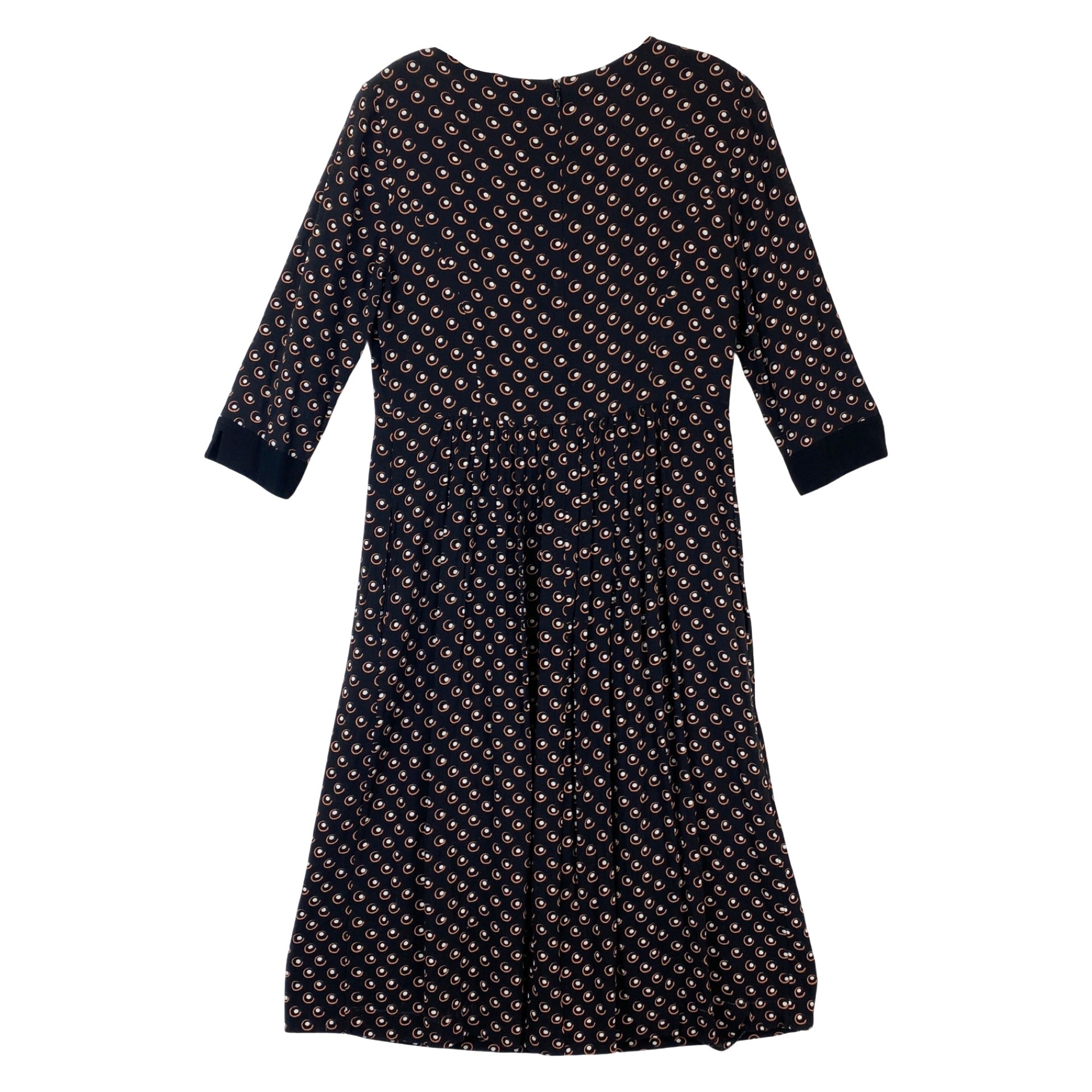 Club Monaco Polka Dot Cropped Sleeve Dress