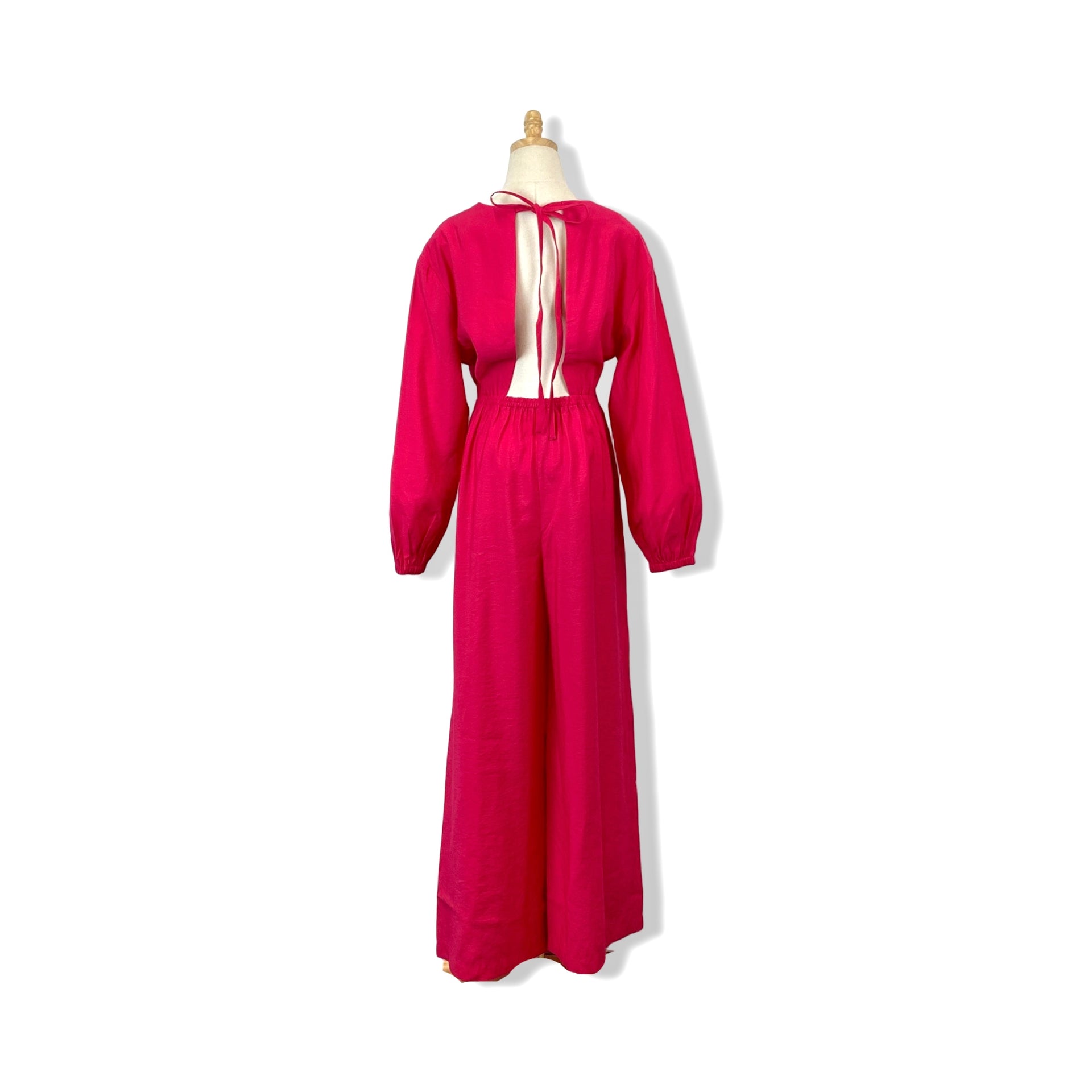 COS Open Back Wide Leg Jumpsuit