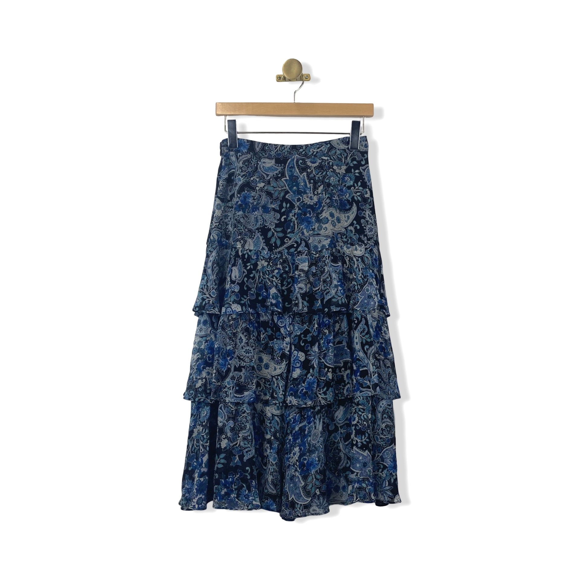 The Kooples Floral Layered Skirt