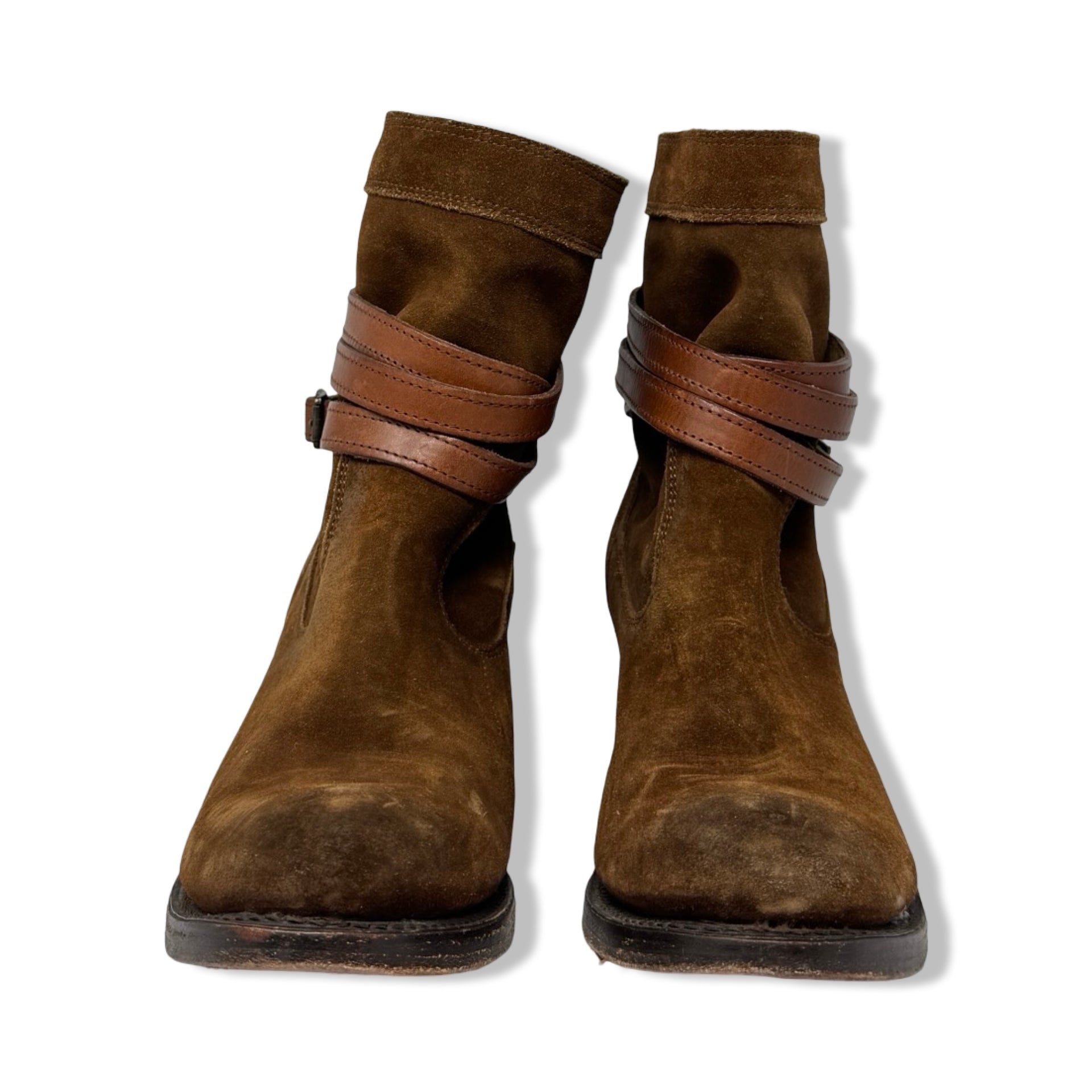 Frye Jane Strappy Boots