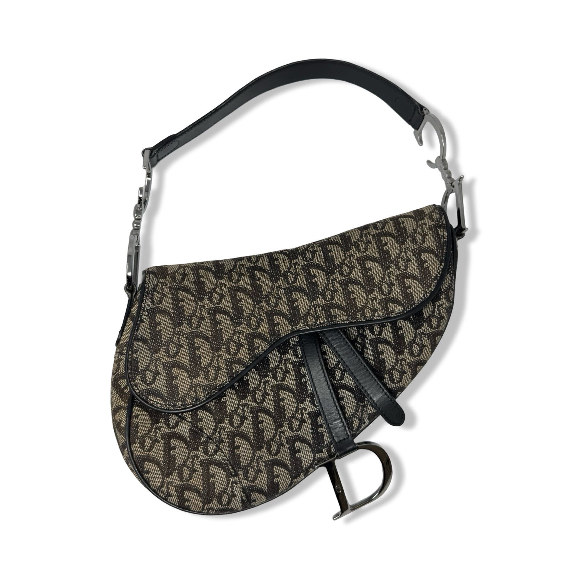 Christian Dior Vintage Diorissimo Saddle Bag