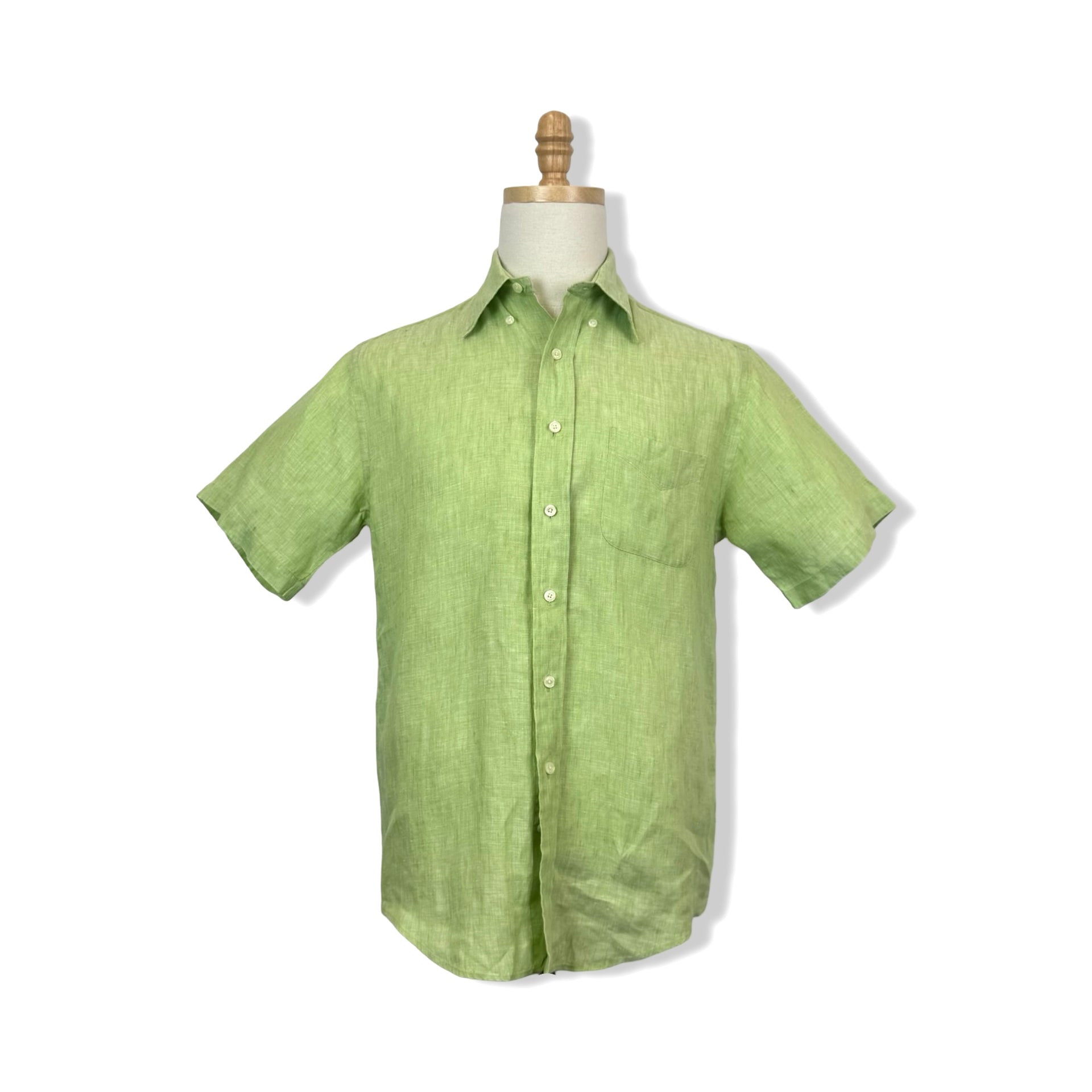 Brooks Brothers Irish Linen Short Sleeve Shirt