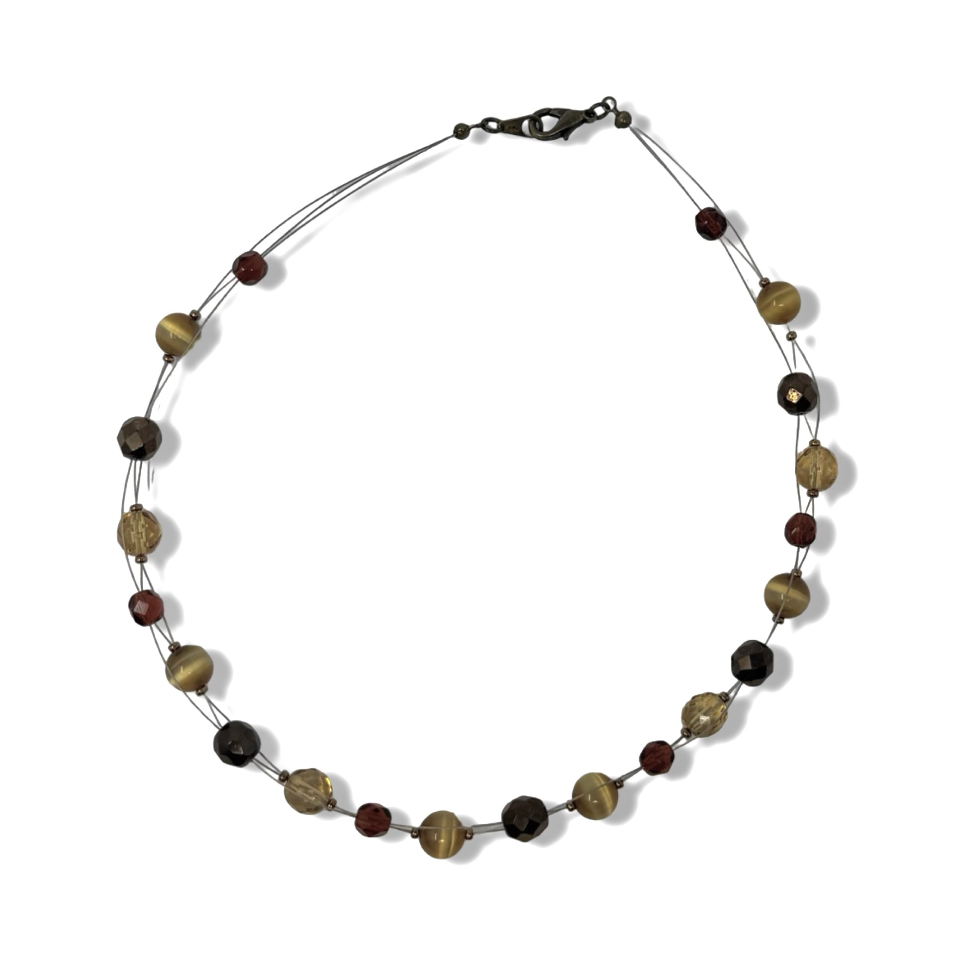 Multi-Style Rhinestone Choker Necklace