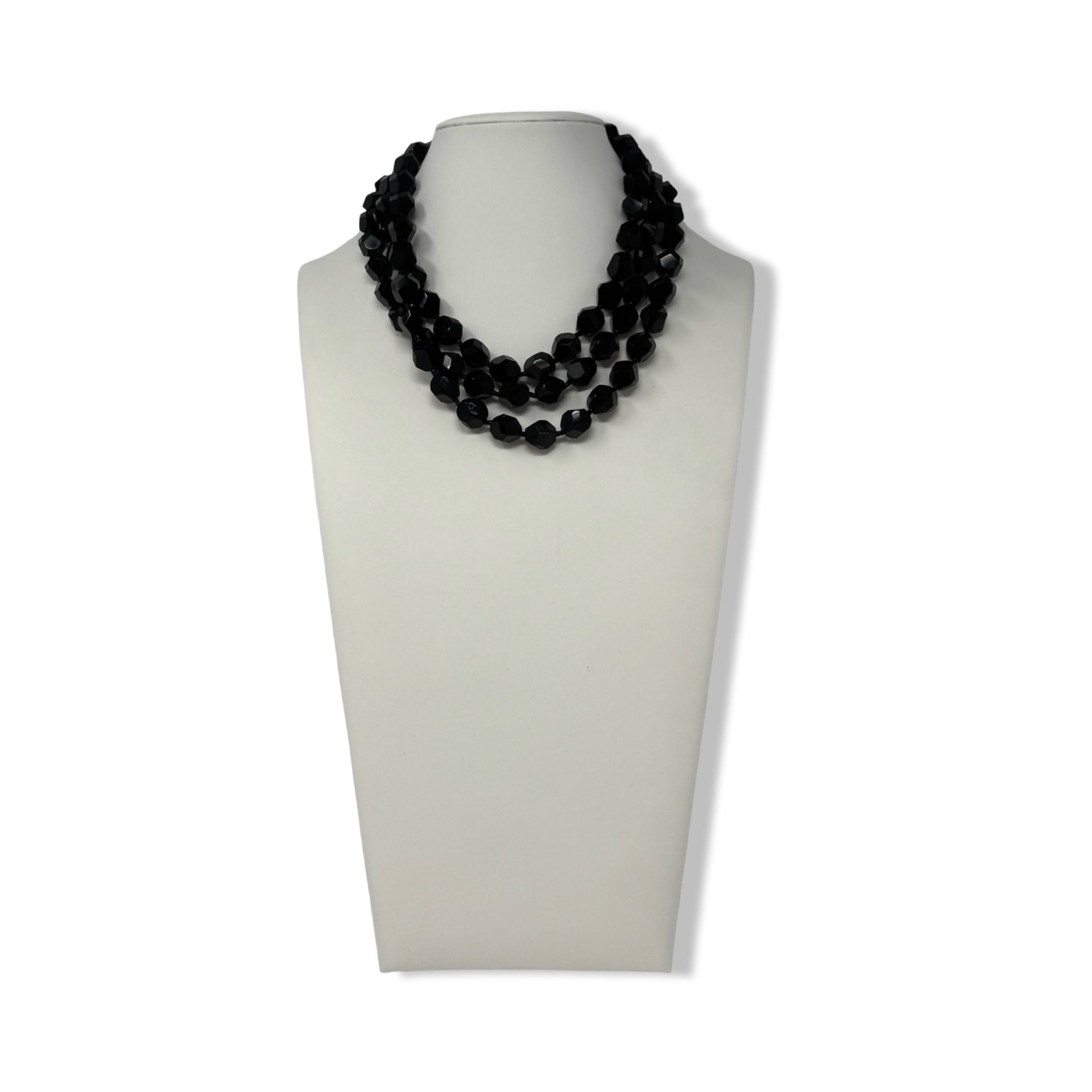 R.J. Graziano Tiered Beaded Necklace