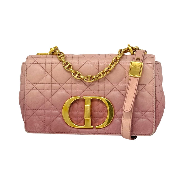 Christian Dior Lambskin Gradient Small Caro Bag-Front