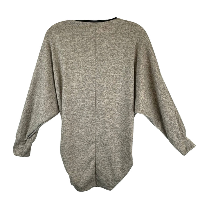 Vanille & Chocolat Half Zip Long Sleeved Sweater