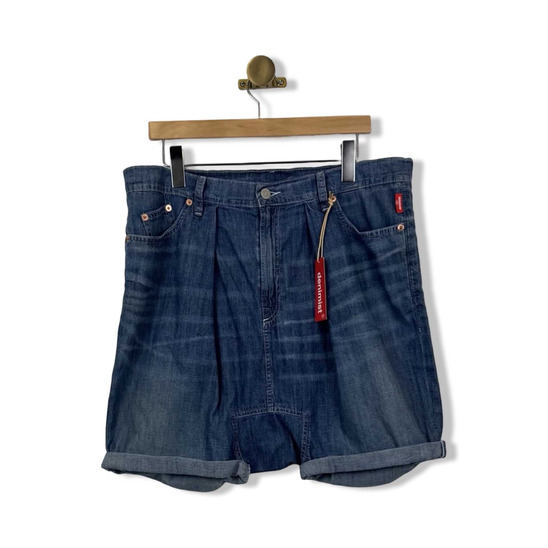 Denimist Exagerated Gusset Shorts