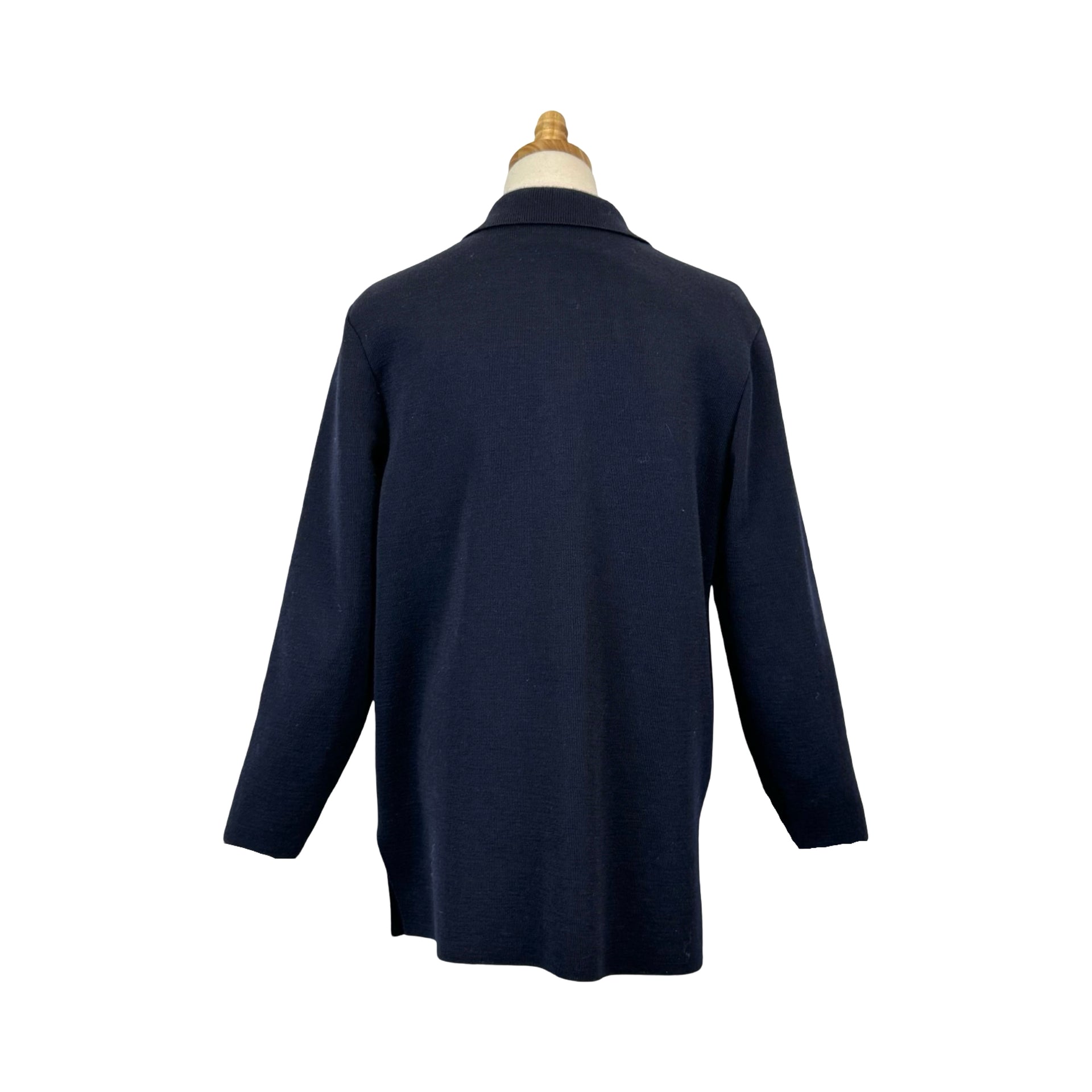 Saint James Wool Toggle Closure Sweater