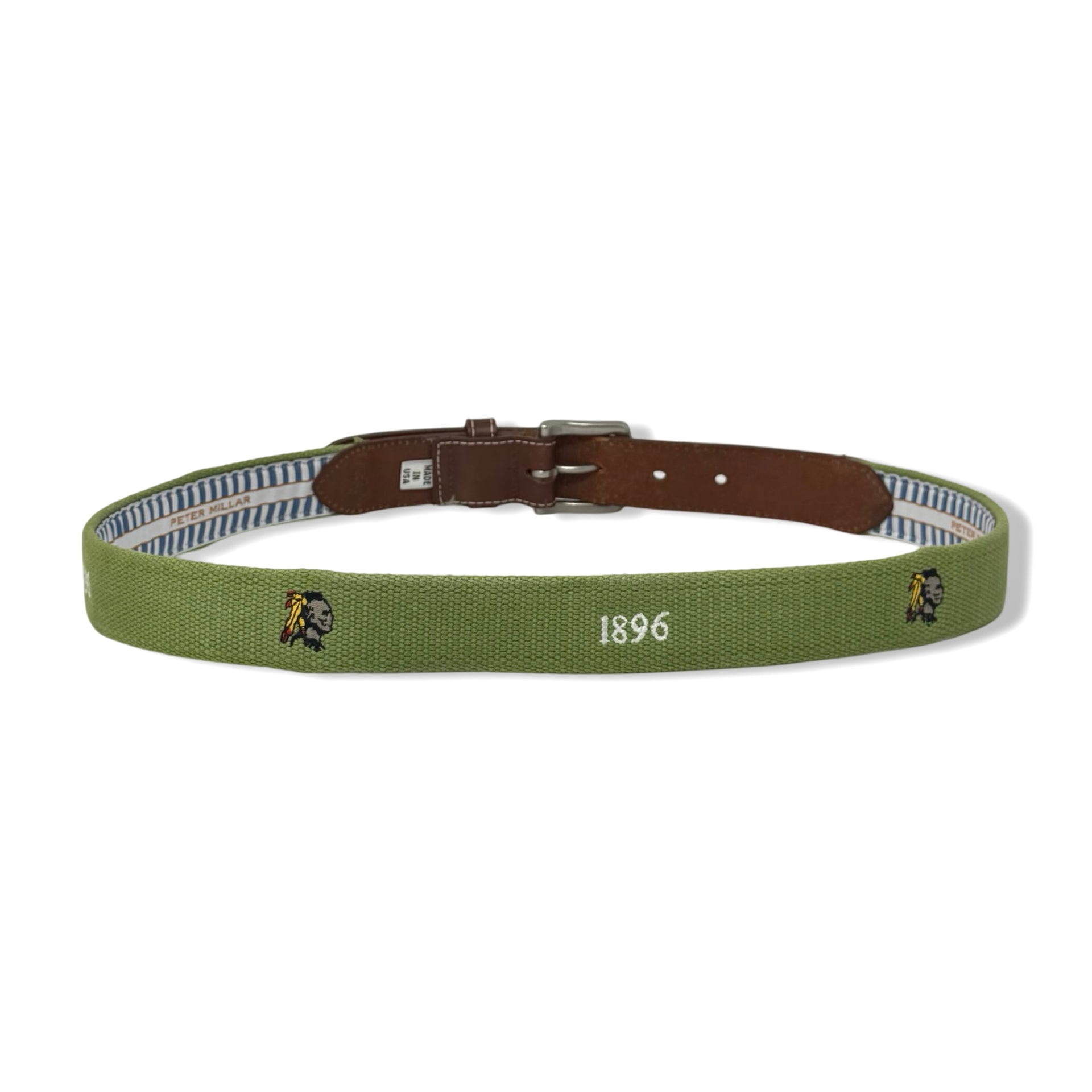 Peter Millar 1896 Embroidered Belt