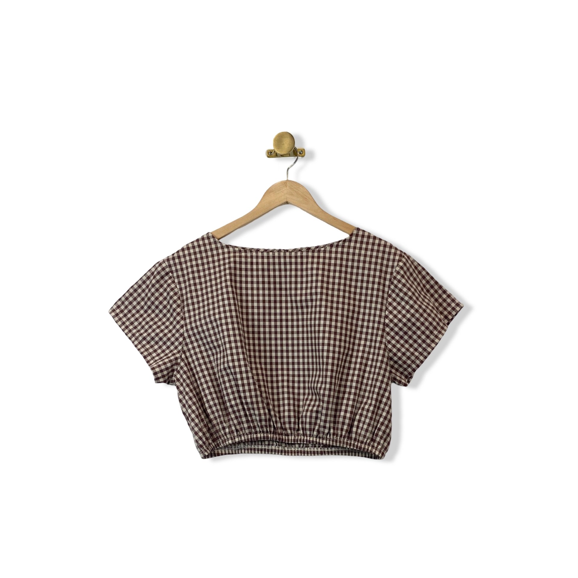 Loup Gingham Ivy Top