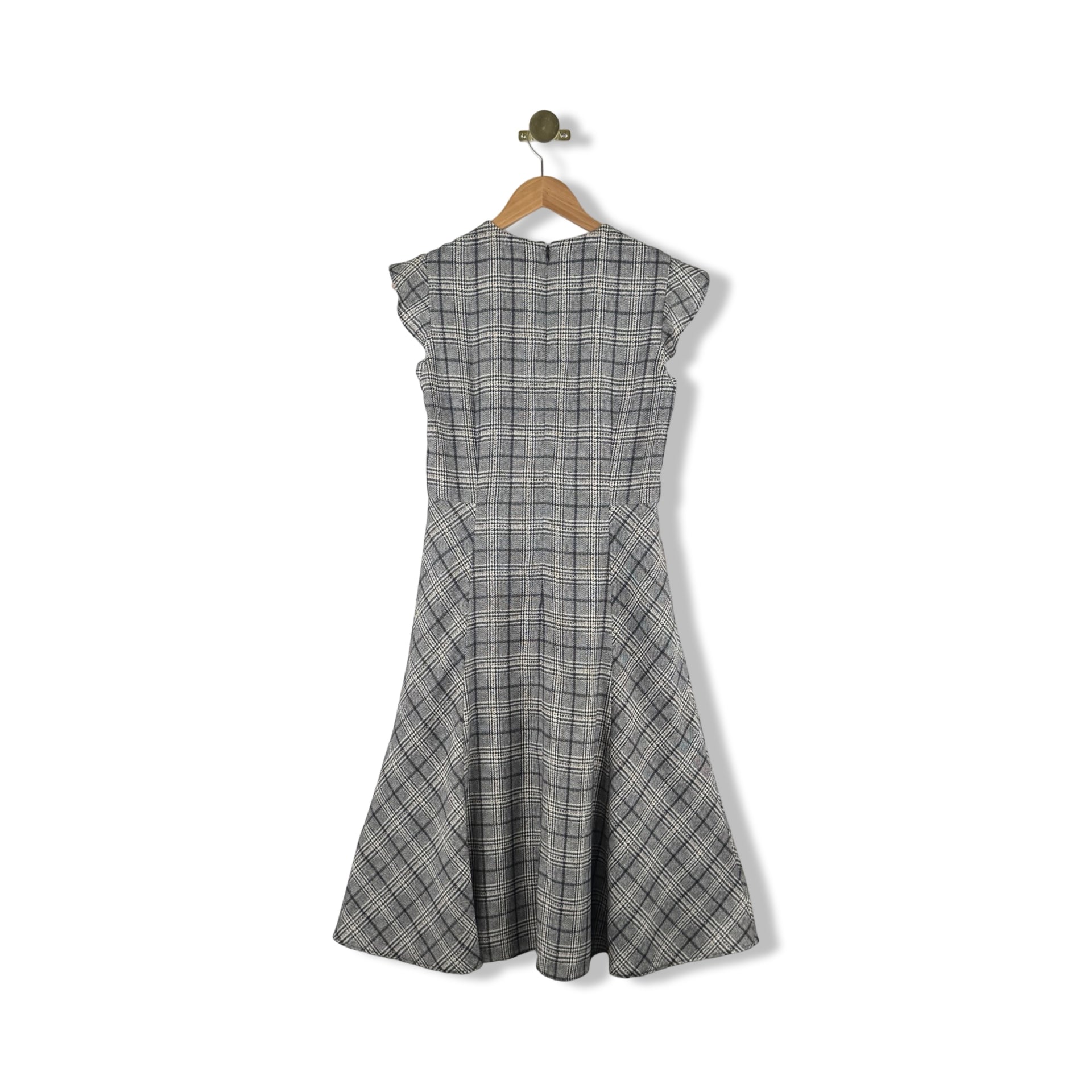 Brooks Brothers Plaid Fit and Flare Dress