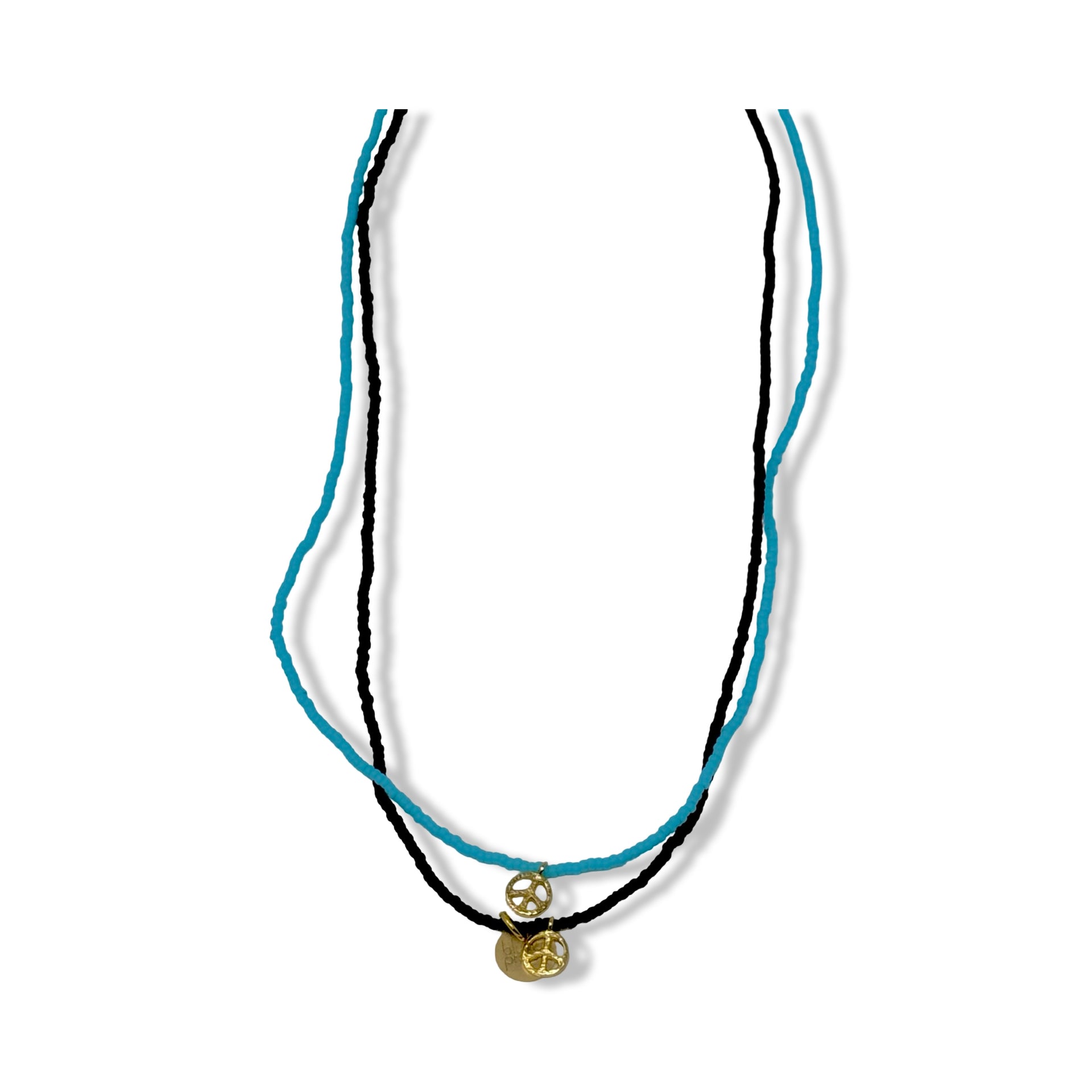 Bluma Project Peace Out Mixed Beaded Choker Set