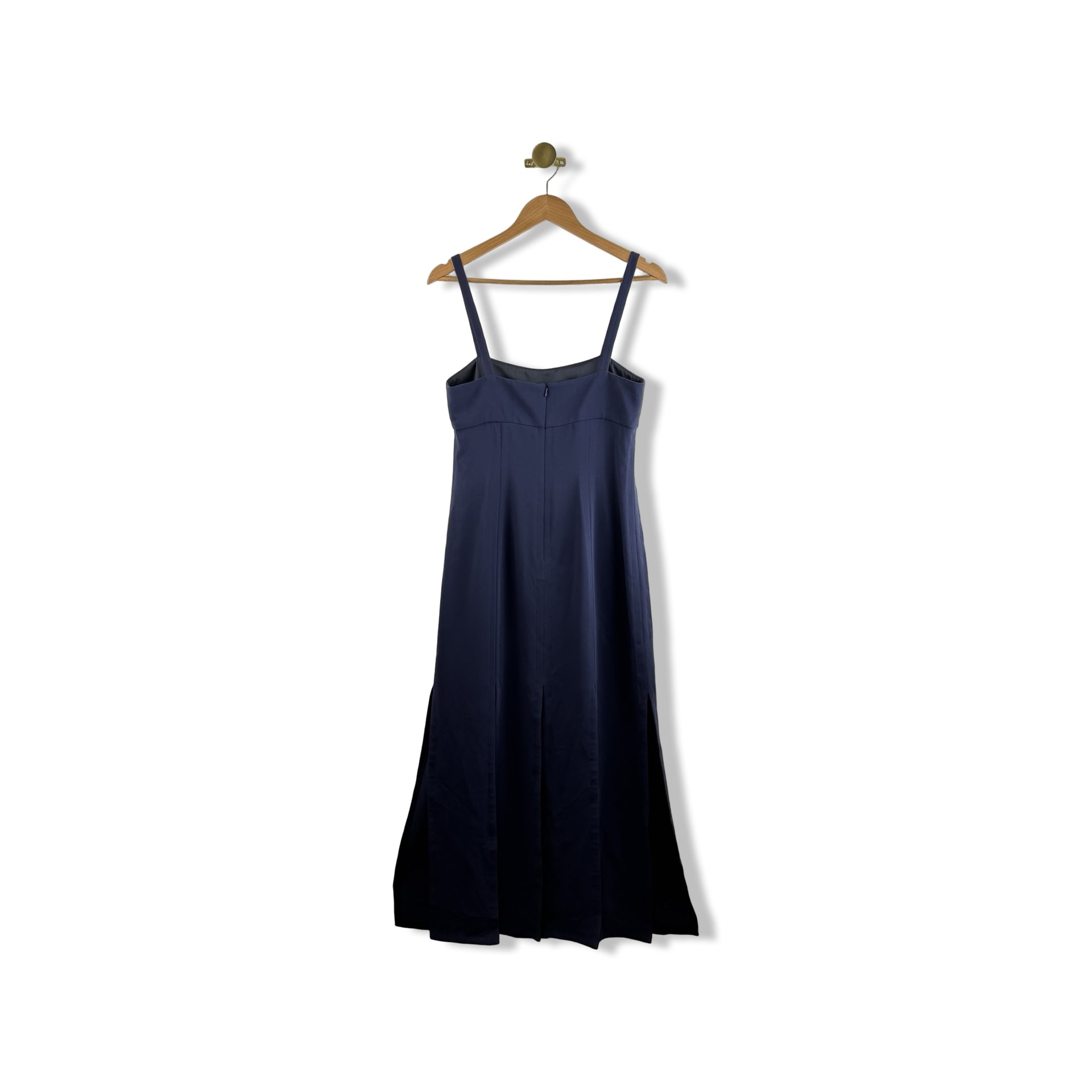 La Ligne Slit Hem Maxi Dress