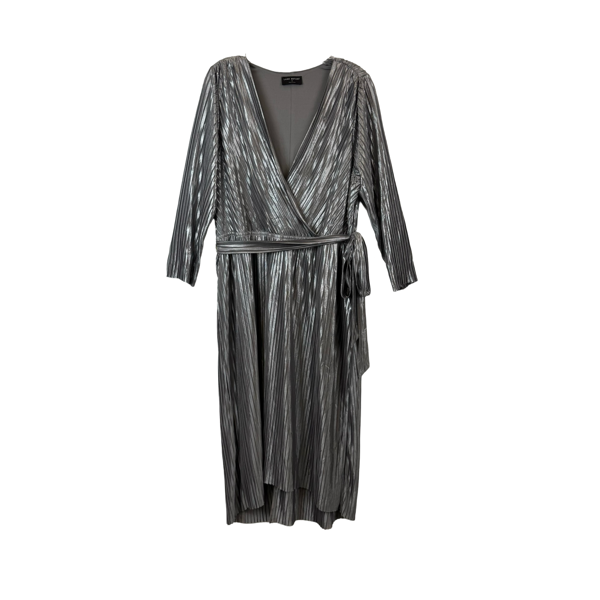 Lane Bryant Shimmering Plisse Dress