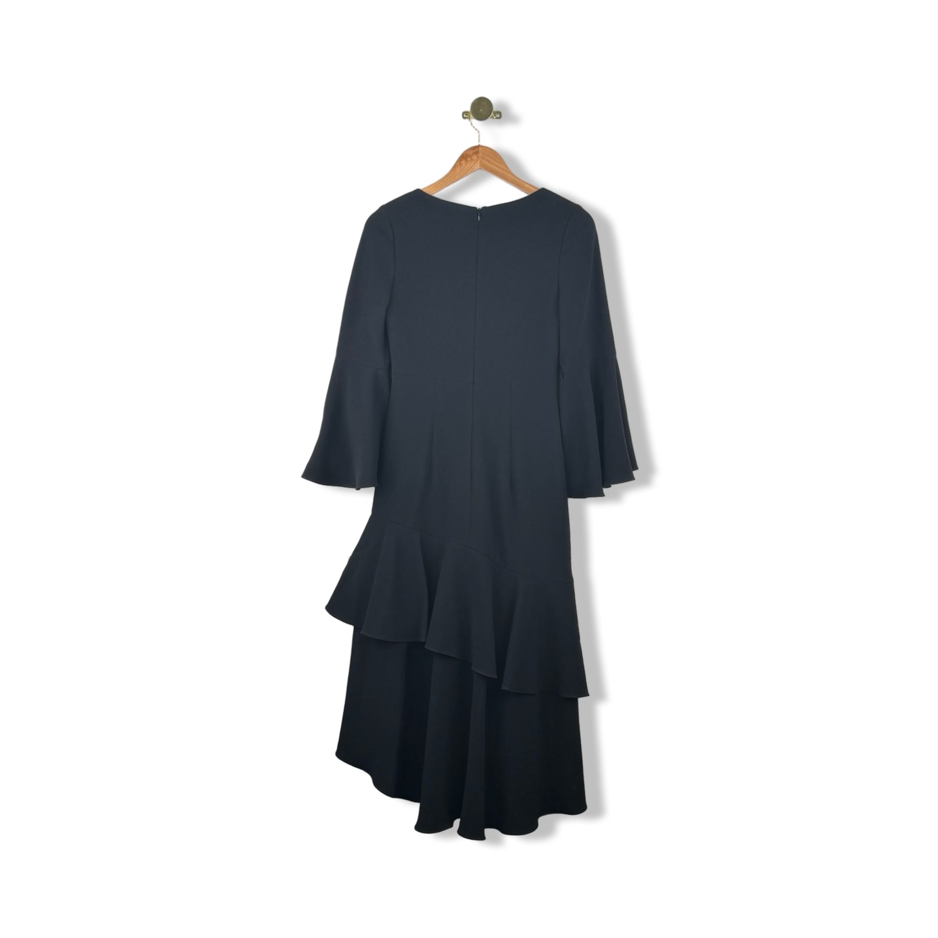 Shoshanna Flare Sleeve Maxi Dress