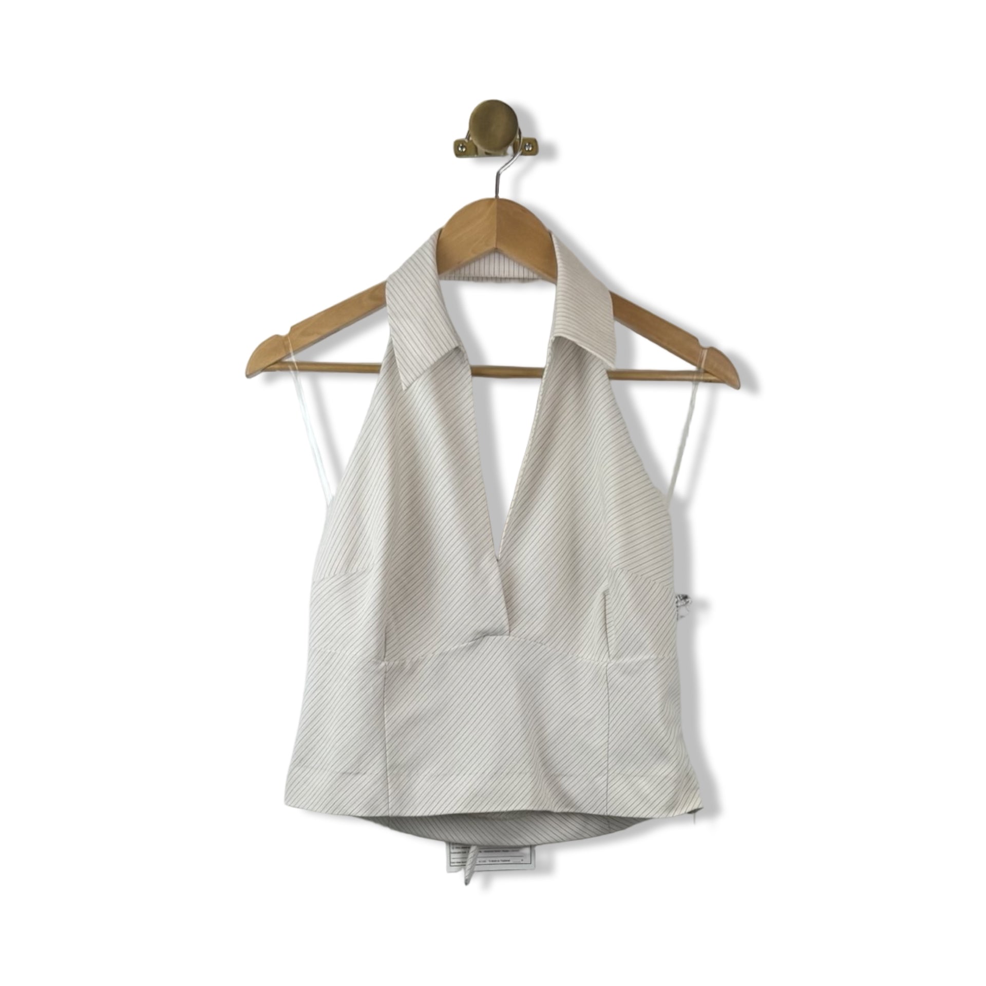 Decor Collared Halter Top