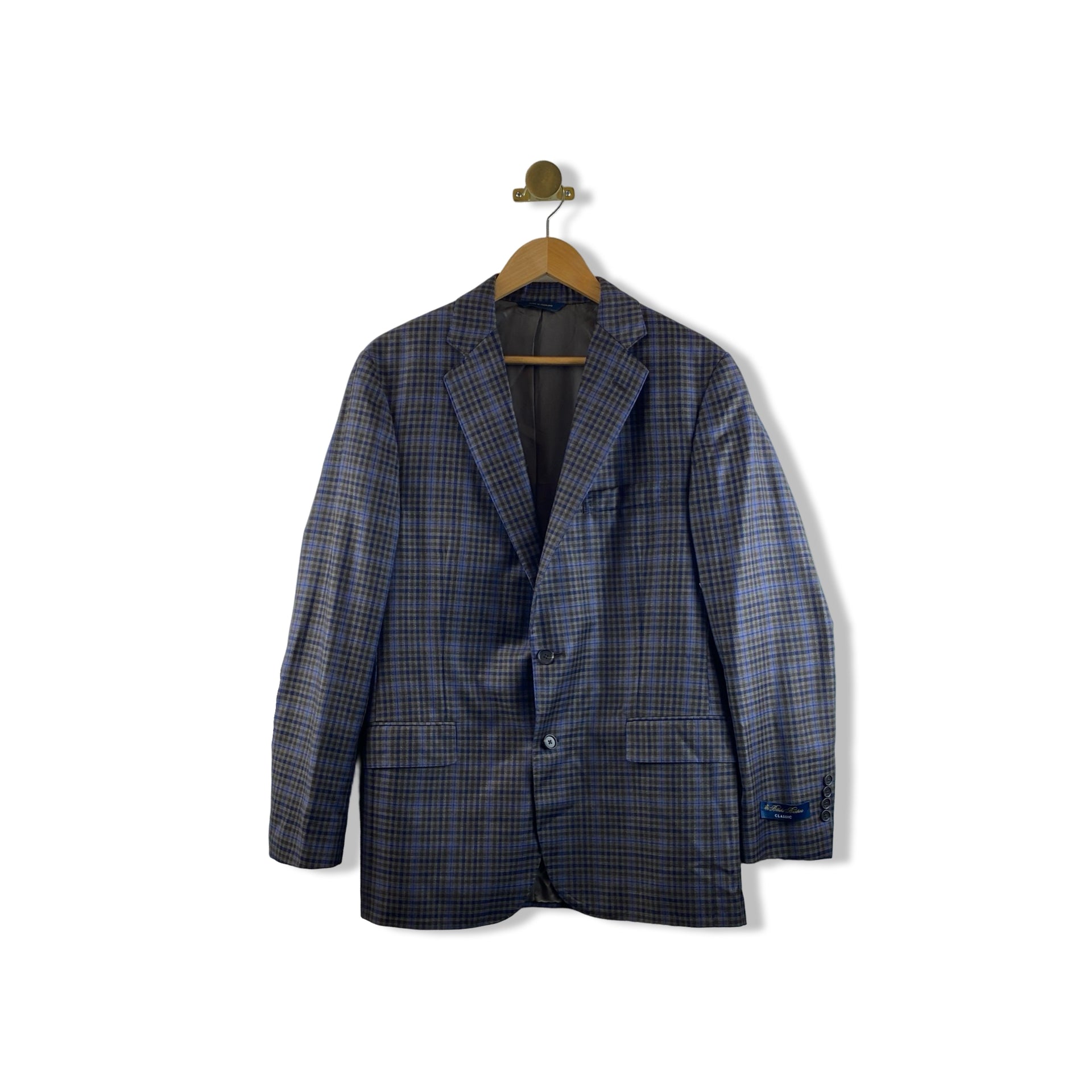 Brooks Brothers Classic Plaid Sports Blazer