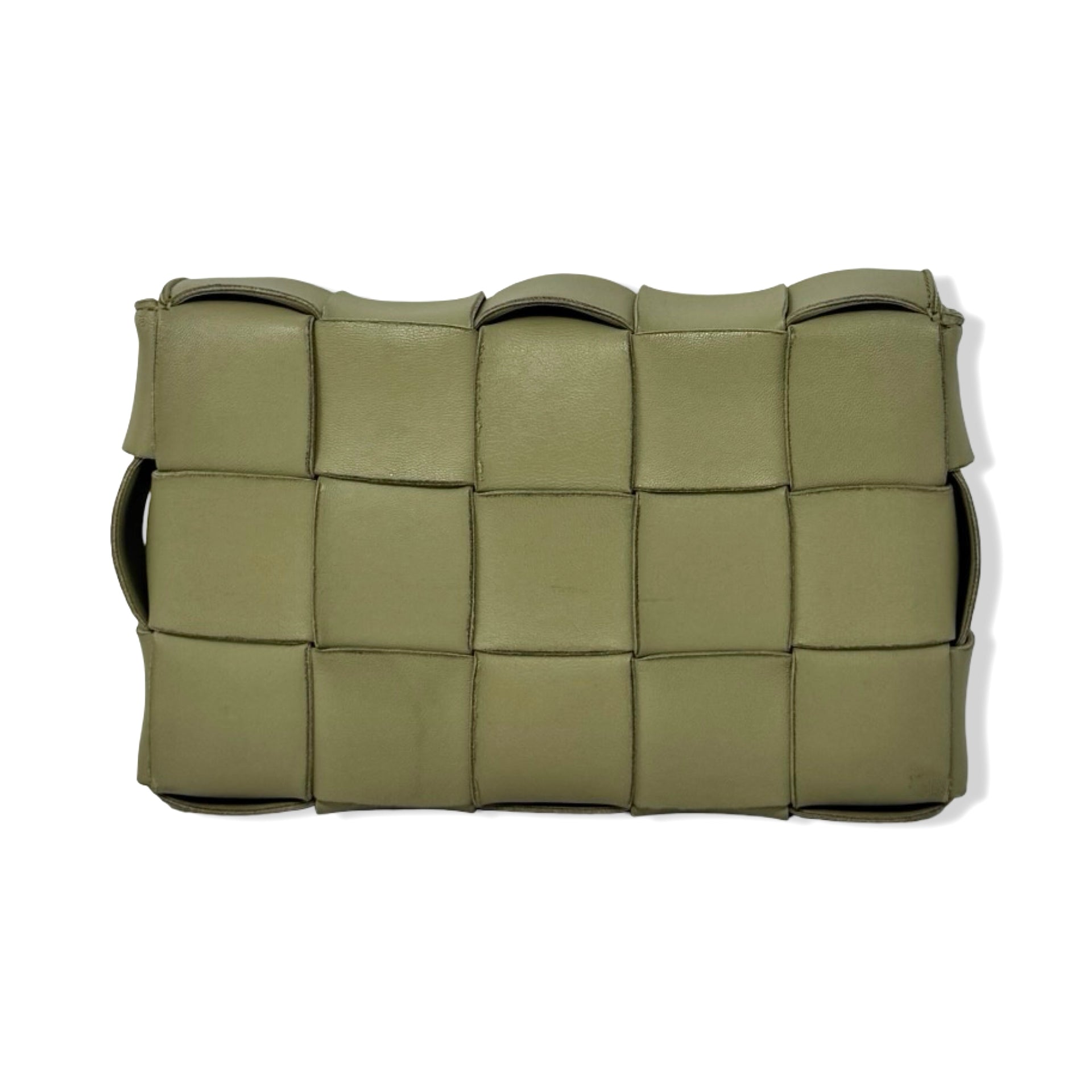 Bottega Veneta Green Cassette Crossbody Bag