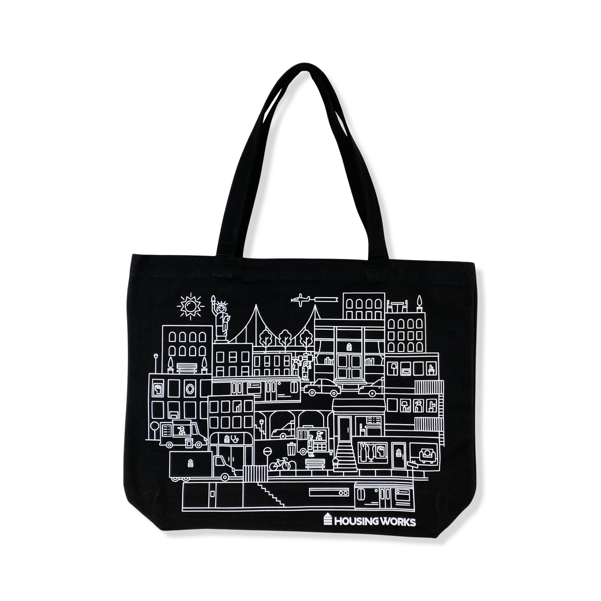 Housing Works New Yorker Black Tote Bag