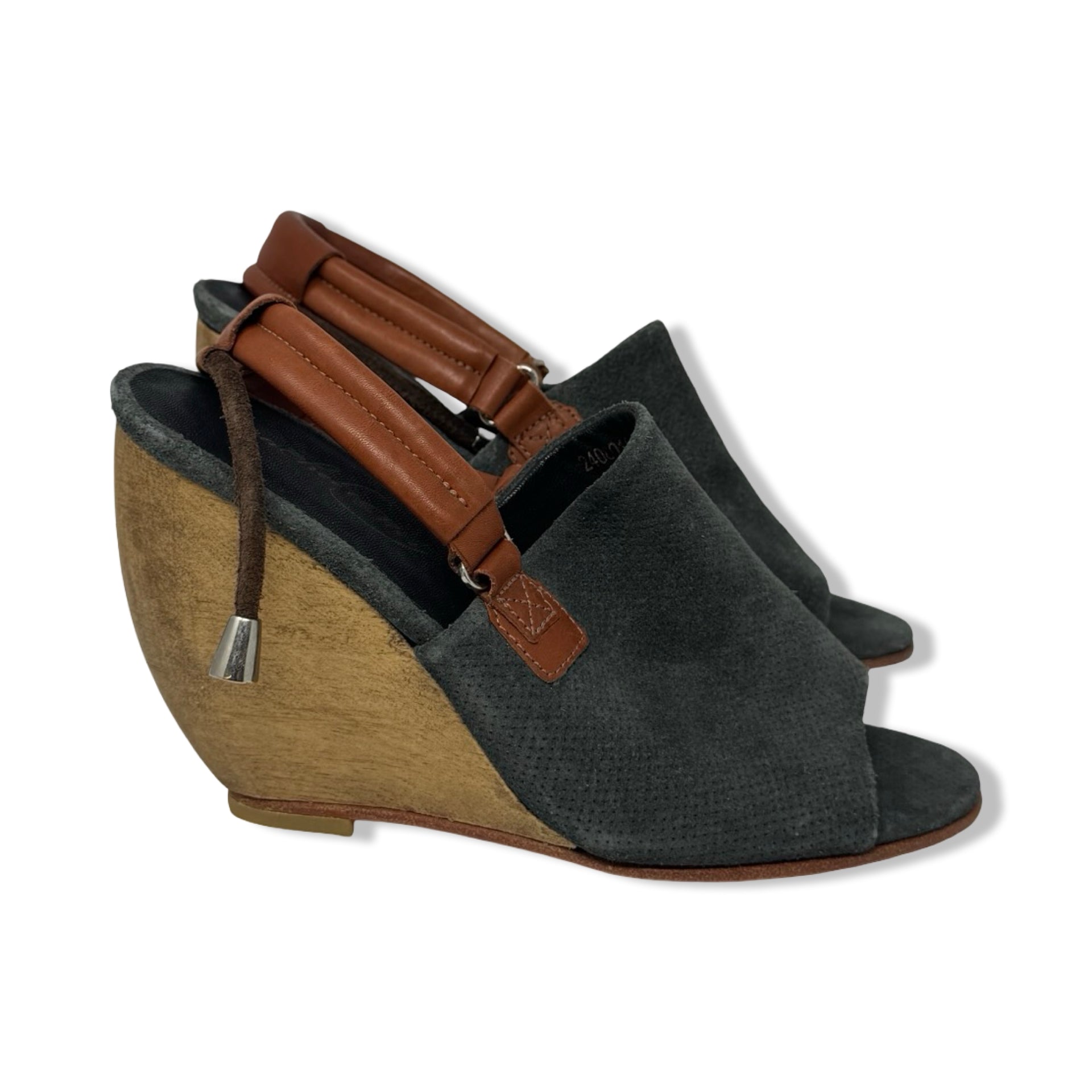 Rachel Comey Suede Strap Wedge Sandal